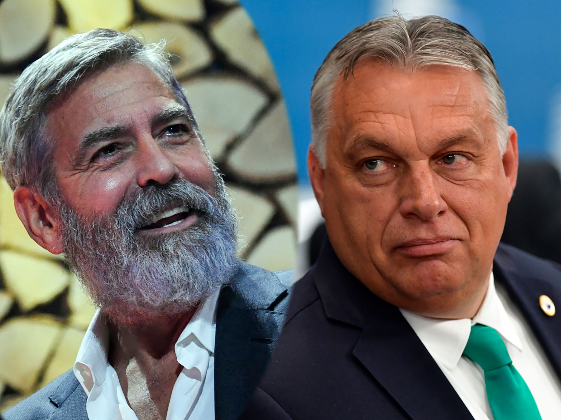 Viktor Orban i Dzordz Kluni