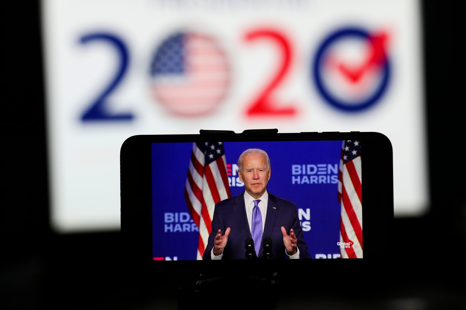 U.S. PRESIDENTIAL ELECTION NOMINEE BIDEN SPEECH