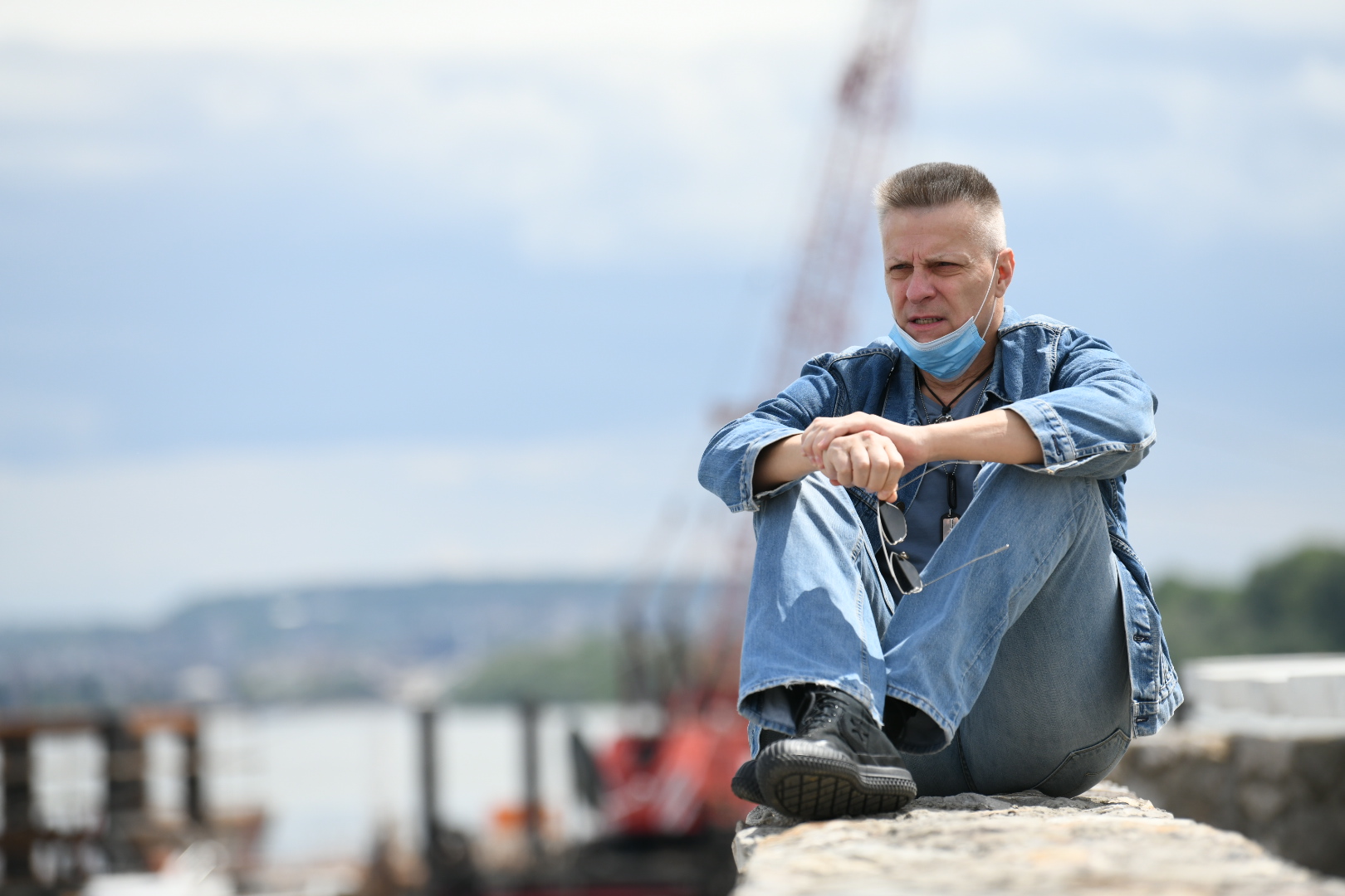 Beograd 29.04.2020. Đorđe David Đorđe Nikolić muzičar intervju Foto:Vesna Lalić/Nova.rs