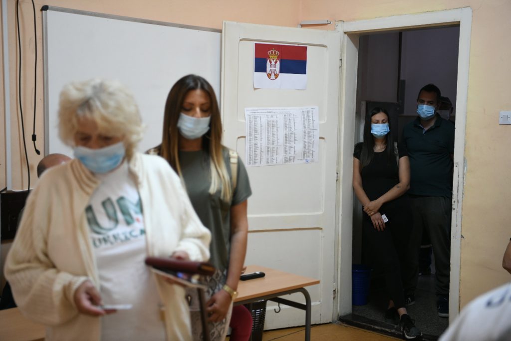 Šabac, 05.09.2020. Izbori 2020, Ponovljeni izbori u Šapcu, glasanje Foto: Vesna Lalić/Nova.rs