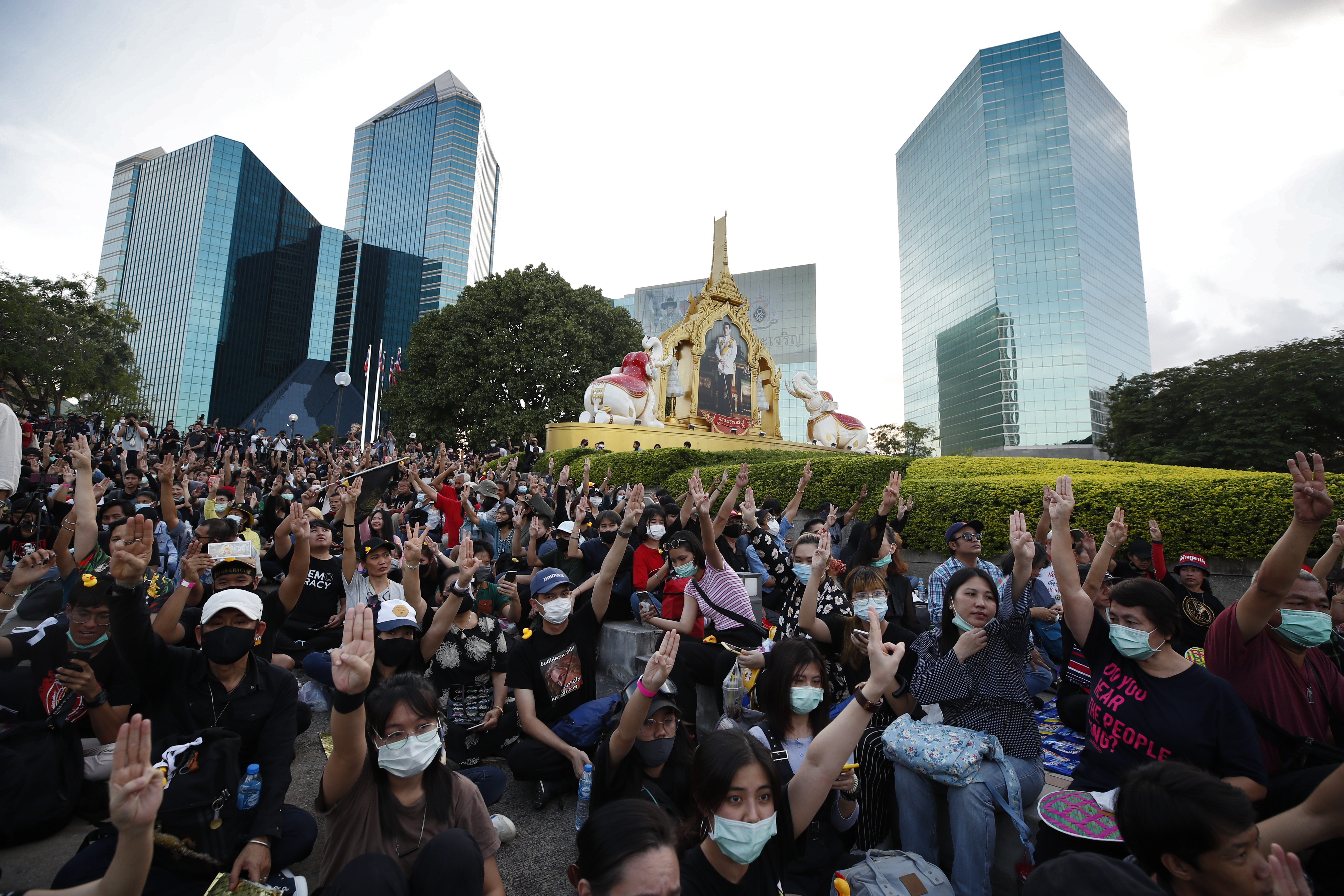 Tajland, Anti-government protest calling for political and monarchy reform