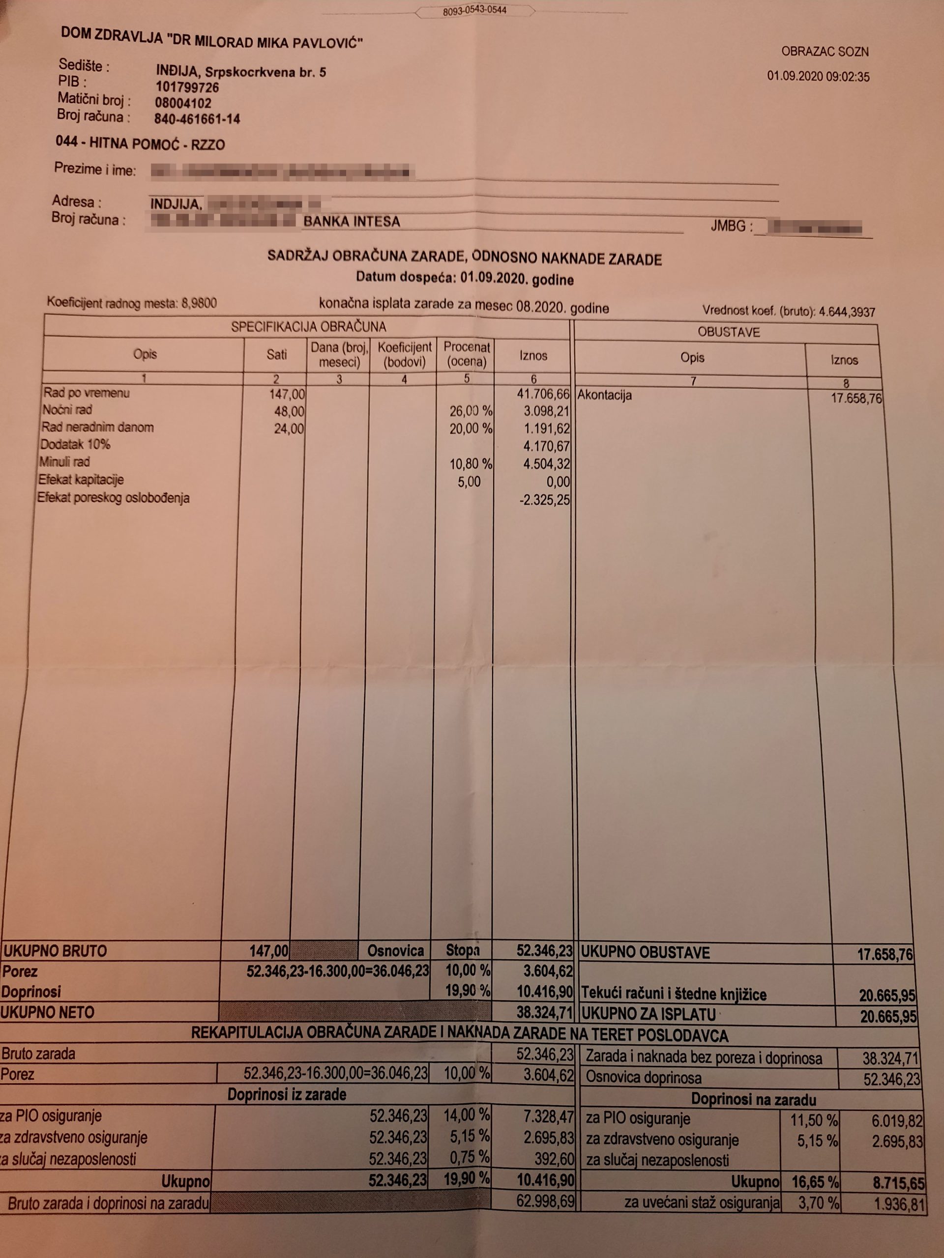 vozači hitne pomoći, plata