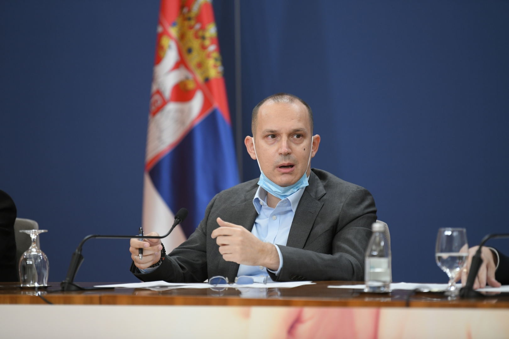 Beograd 02.10.2020. Zlatibor Lončar. Krizni štab Foto: Dragan Mujan/Nova.rs