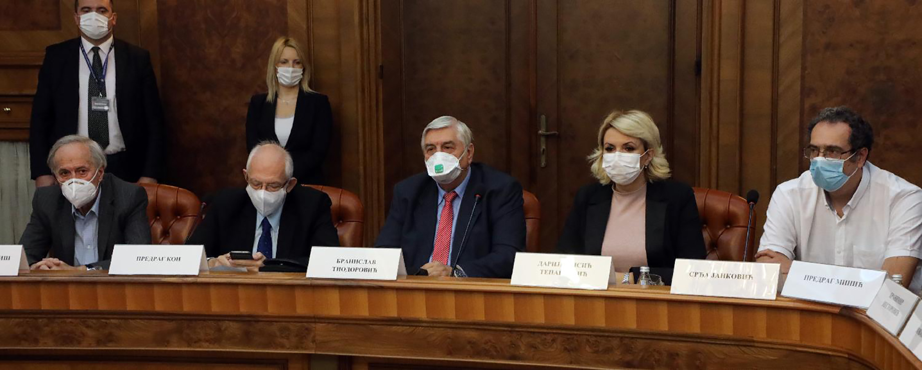 Mesto: Beograd
Datum: Wed Oct 07 11:43:00 CEST 2020
Dogadjaj: DRUŠTVO/ZDRAVSTVO - sednica Kriznog štaba za borbu protiv korone
Ličnosti: Ana Brnabić
Izvor: FoNet/Vlada/Slobodan Miljević