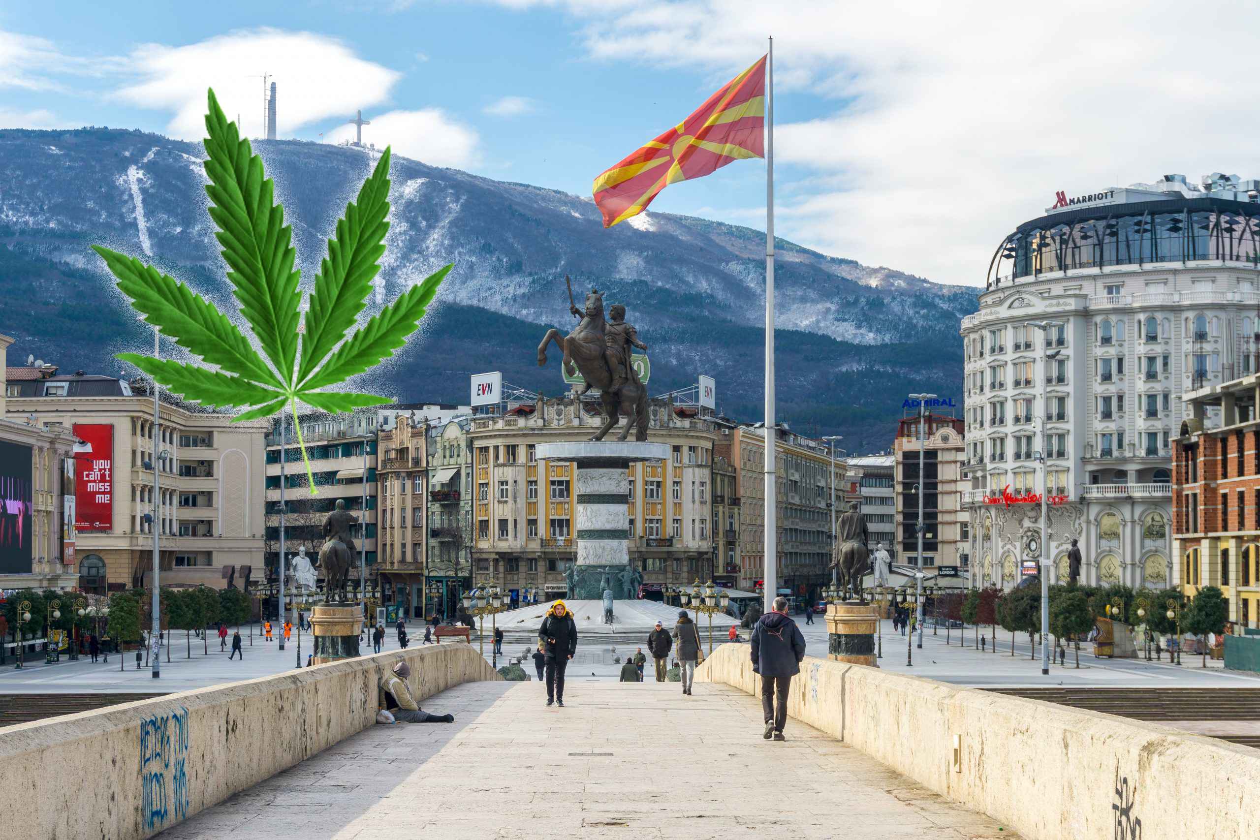 Makedonija, marihuana