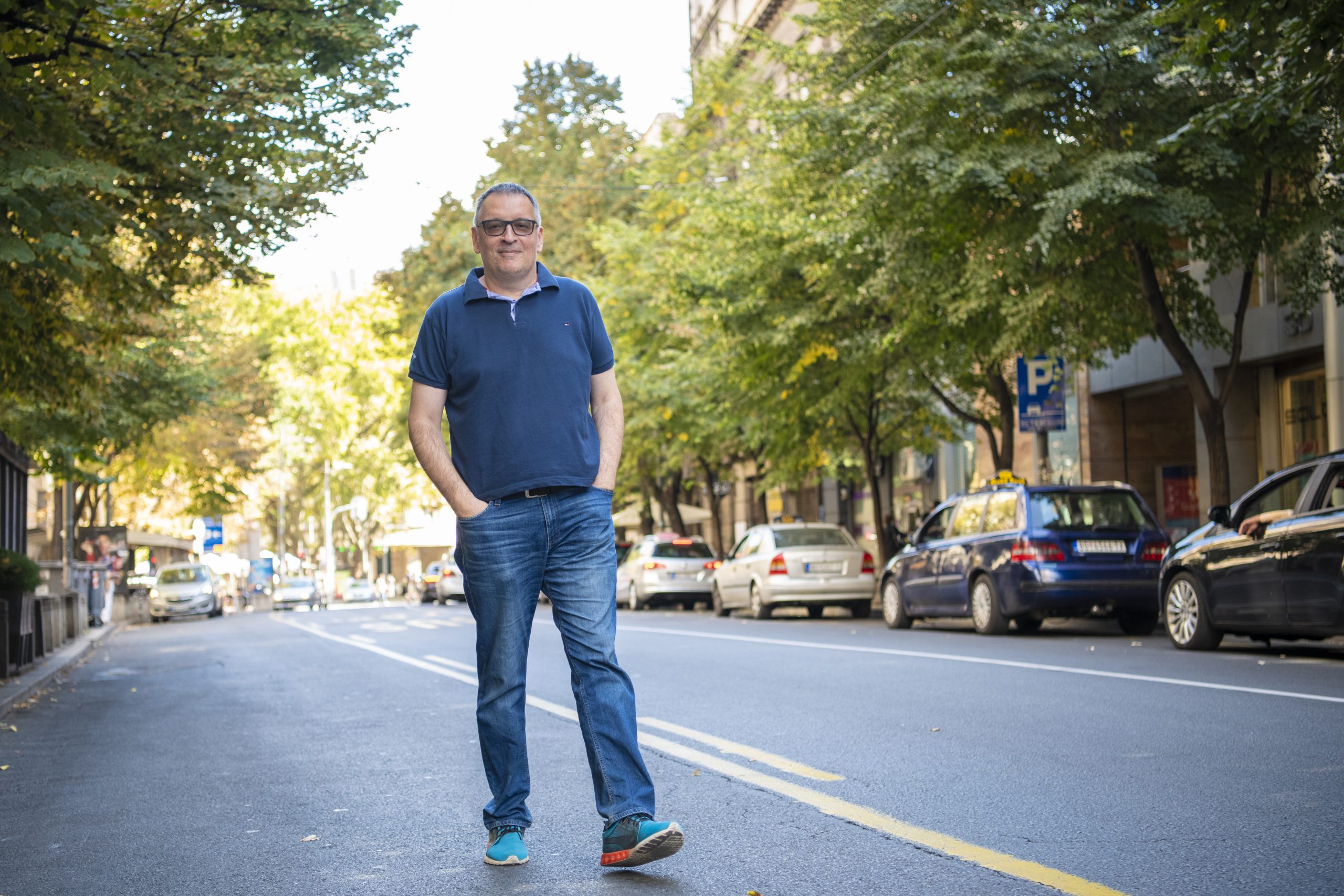 Beograd 24.09.2020. Igor Brakus, radio voditelj, intervju Foto: Dragan Mujan/Nova.rs