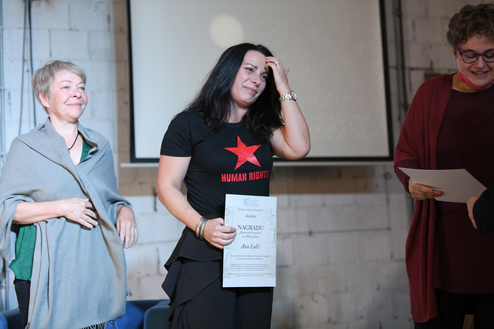 Beograd 10. oktobar 2020. Dodela nagrada Katarina Preradovic u Dorcol platzu Foto:Dragan Mujan/Nova.rs