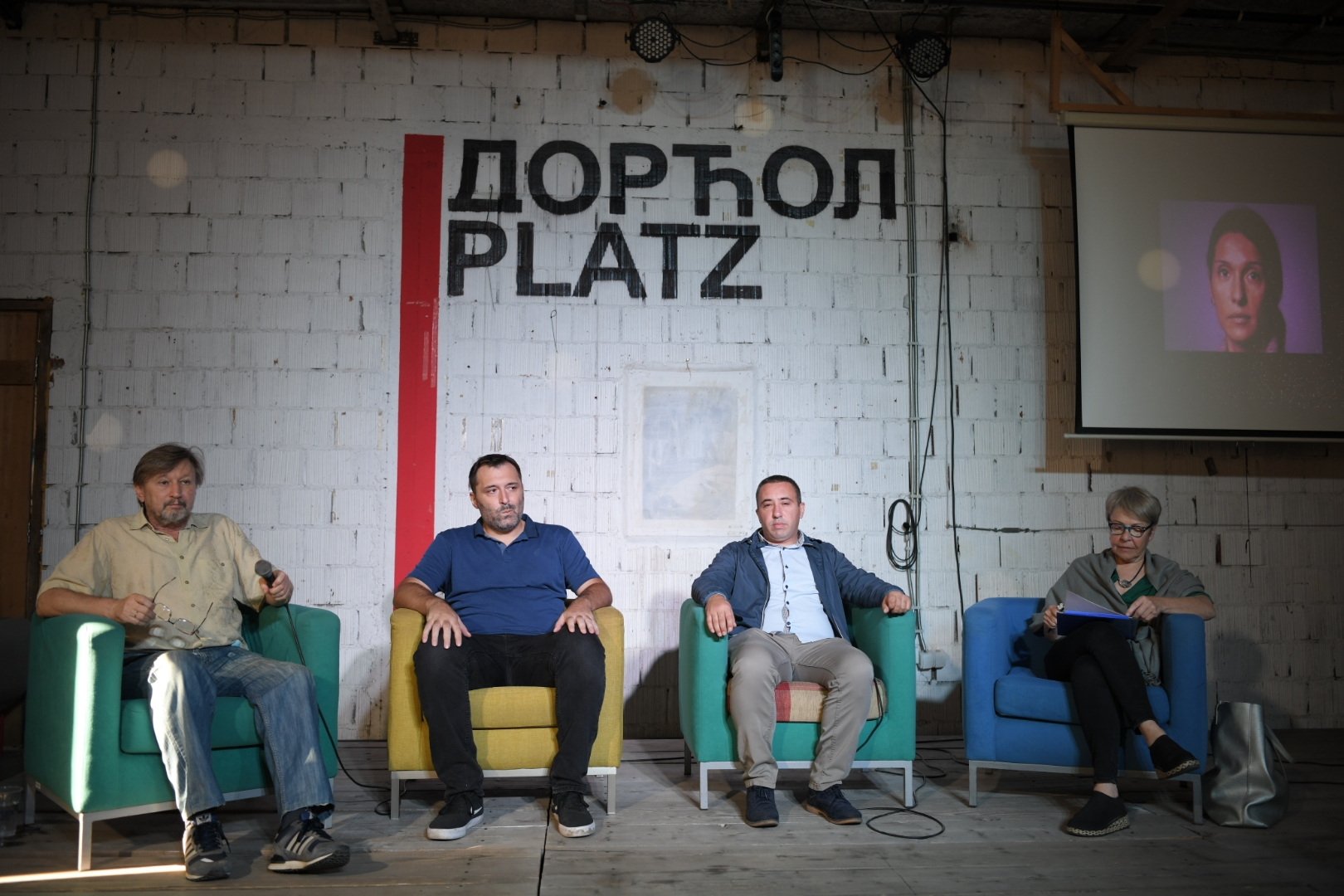 Beograd 10. oktobar 2020. Aleksandar Obradovic, Tamara Spaic, Dodela nagrada Katarina Preradovic u Dorcol platzu Foto:Dragan Mujan/Nova.rs