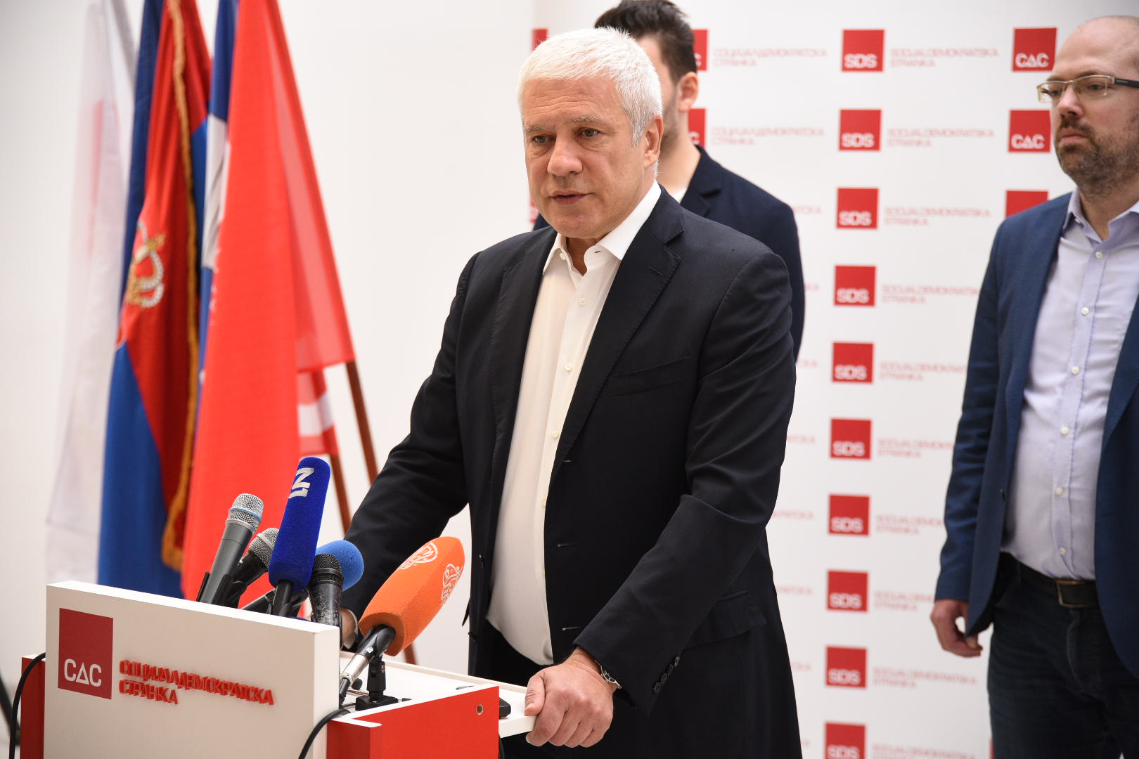 Beograd 27.05.2020. Boris Tadic. Socijaldemokratska stranka, SDS, konferencija za novinare, kzn Foto: Dragan Mujan/Nova.rs