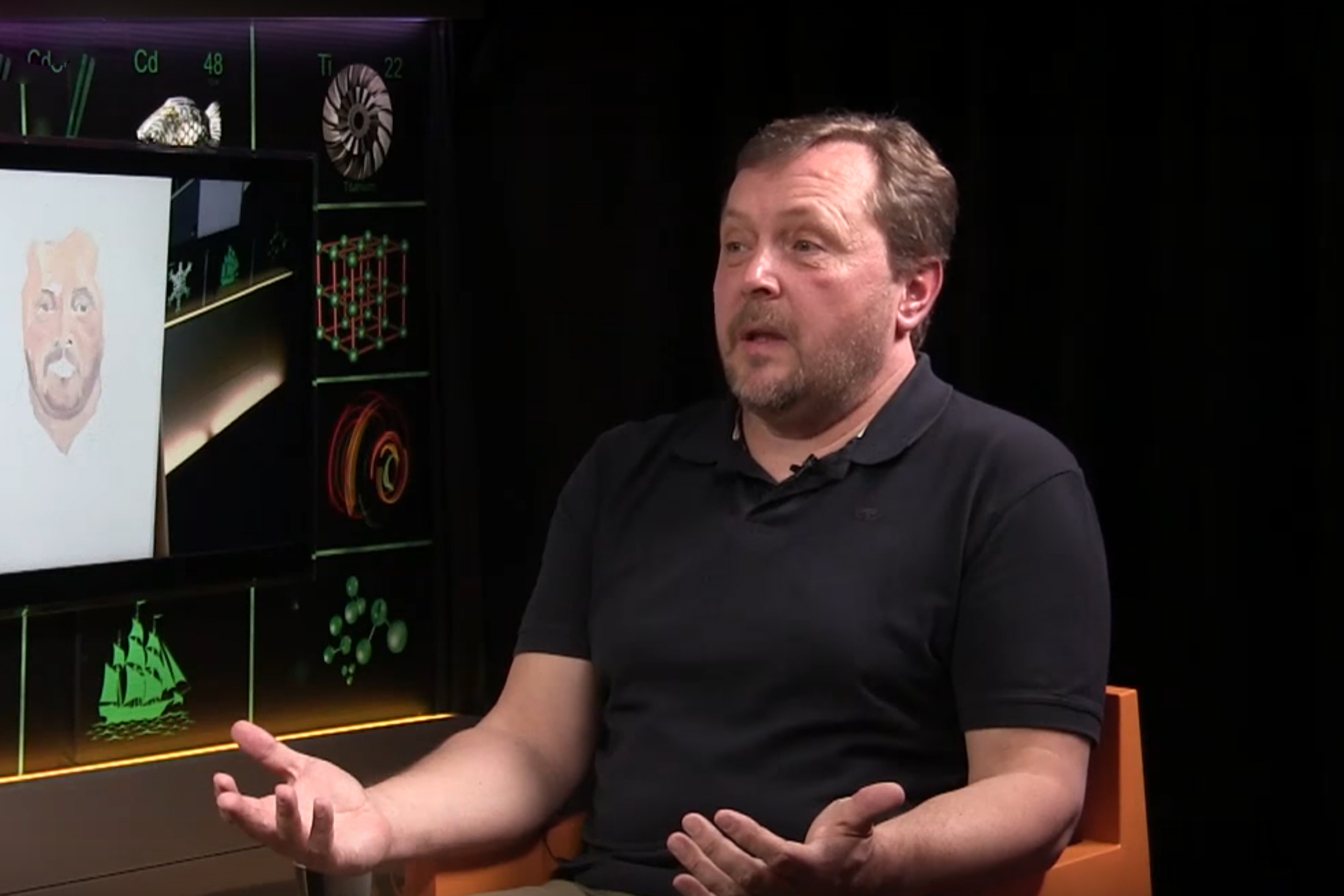 Vladan Dujović, glumac Foto: Printscreen/YouTube/Brainz TV