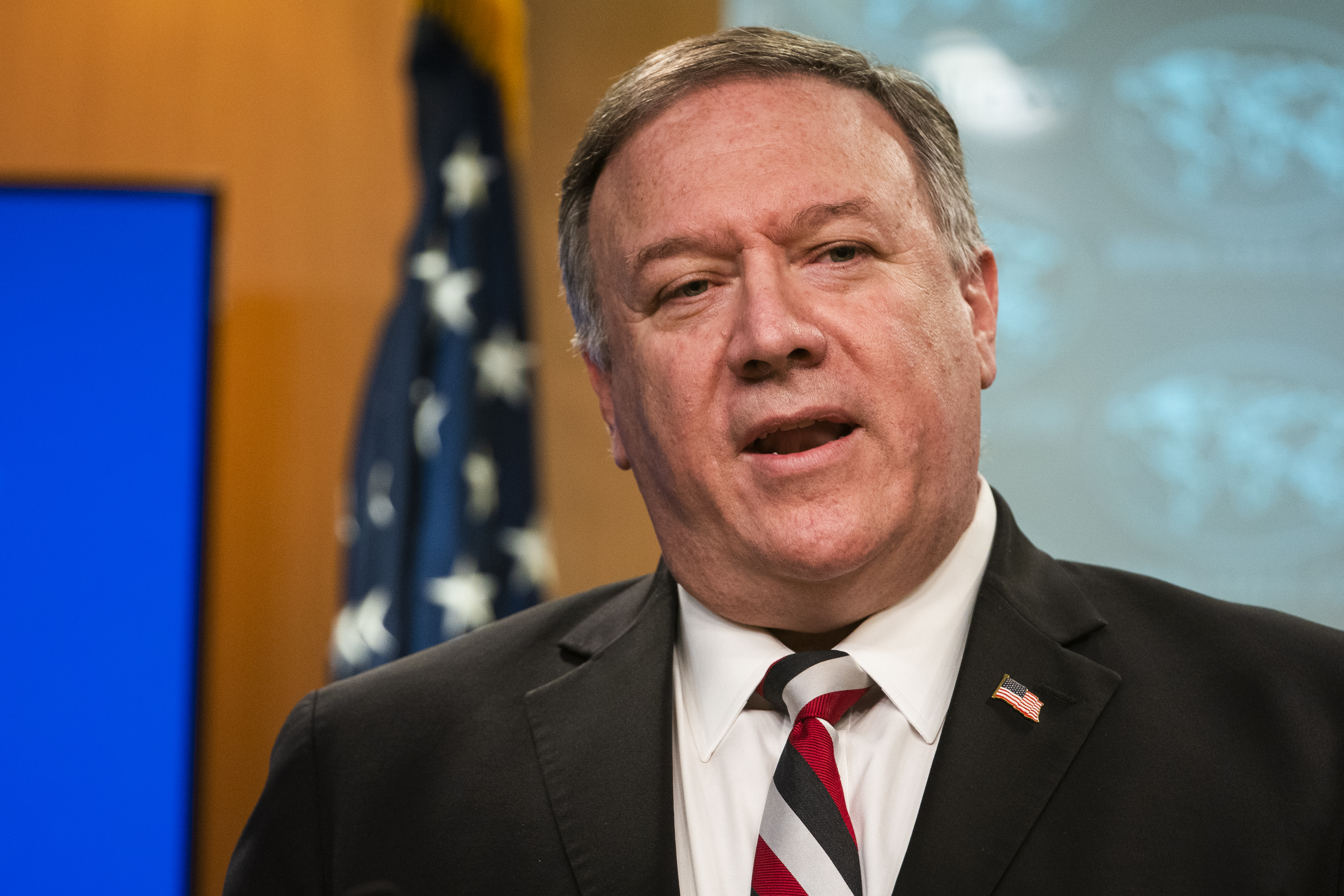 Secretary Pompeo speaks on Coronavirus in Washington, DC