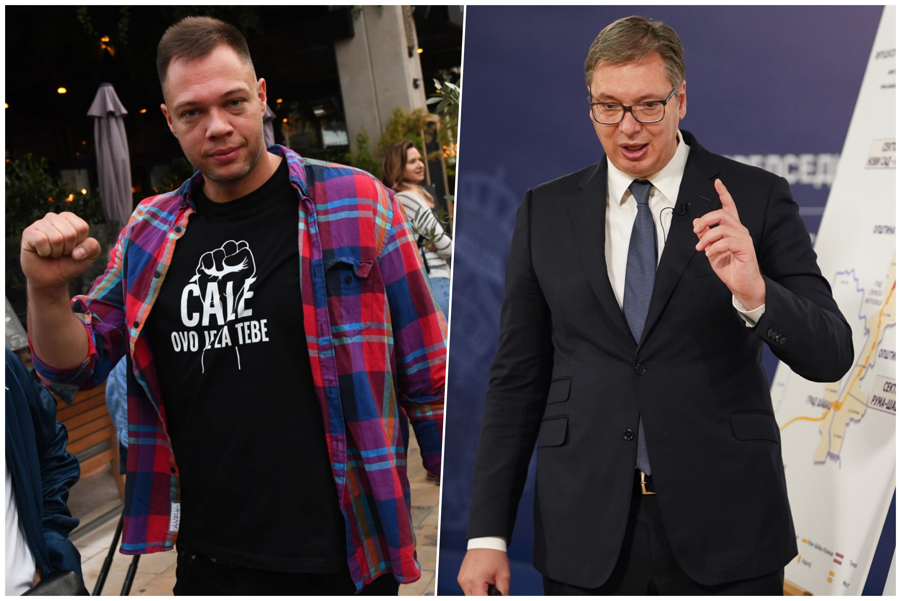 Petar Djuric i Aleksandar Vucic