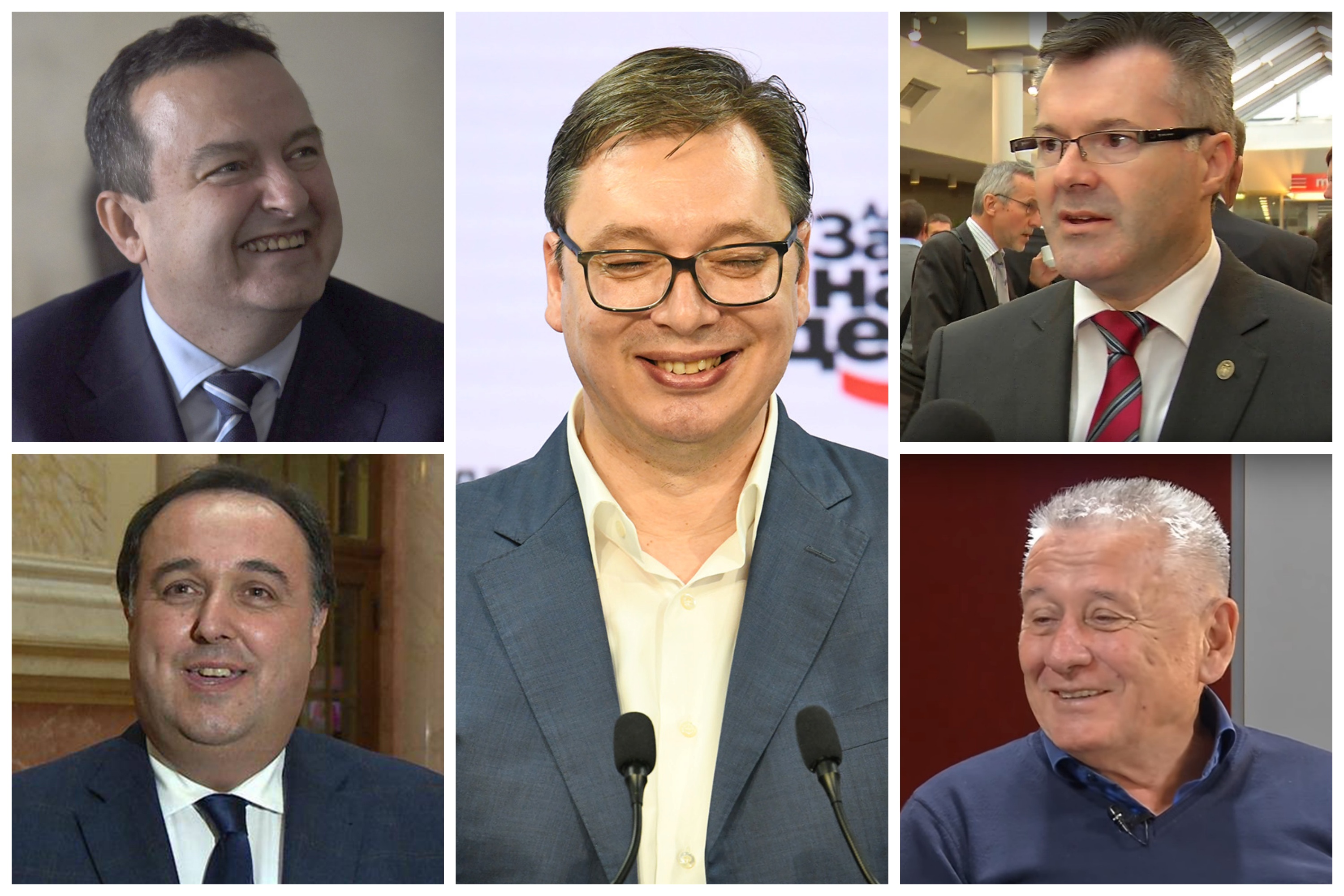 Lapsusi, Ivica Dačić, Zoran Babić, Aleksandar Vučić, Igor Bečić, Velimir Ilić, Velja Ilić Foto: Arhiva/N1/PrintscreenYouTube DanubeRegionStrategy/RTV Marš HD Valjevo