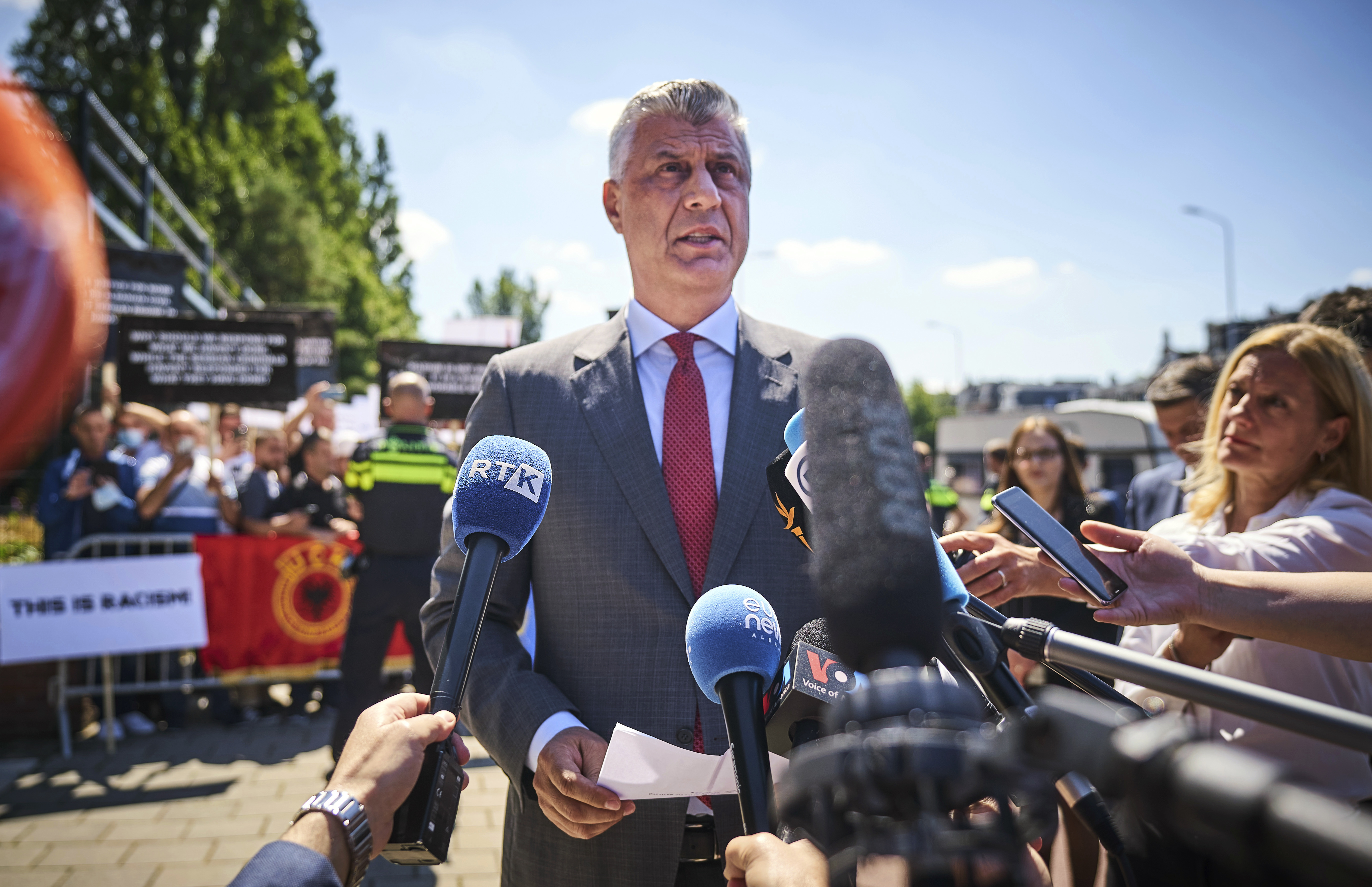 Kosovo President War Crimes