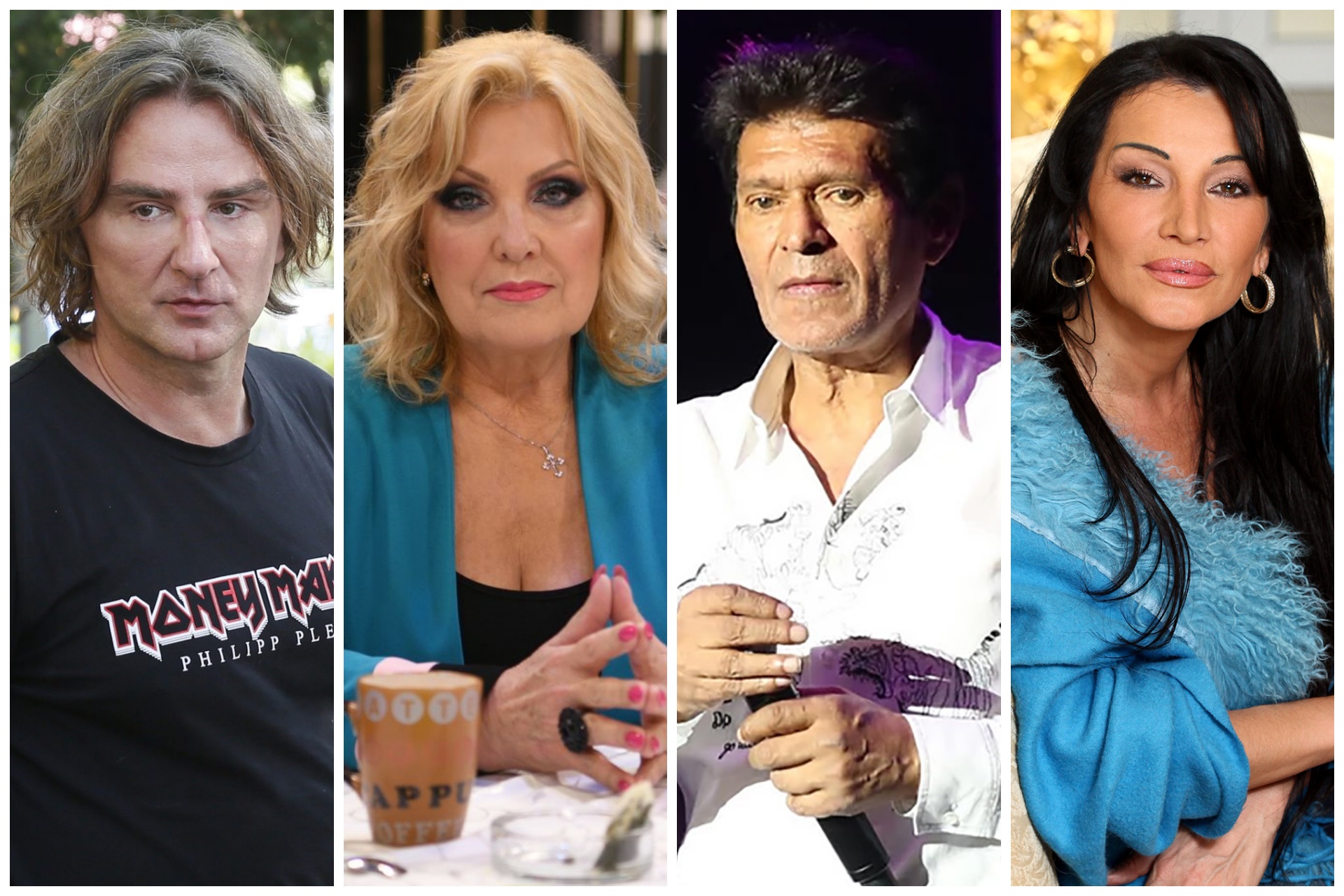 Željko Mitrović, Snežana Đurišić, Sinan Sakić, Goca Božinovska kombo