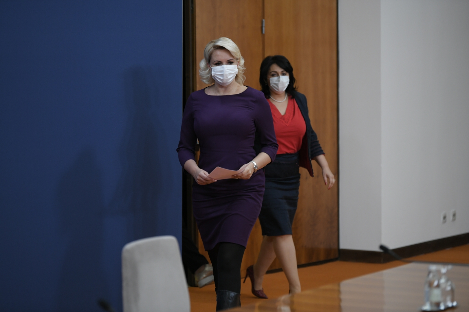 Beograd 16.10.2020. Darija Kisić Tepavčević, dr Marija Zdravković. Krizni štab, konferencija za novinare, KZN Foto: Dragan Mujan/Nova.rs