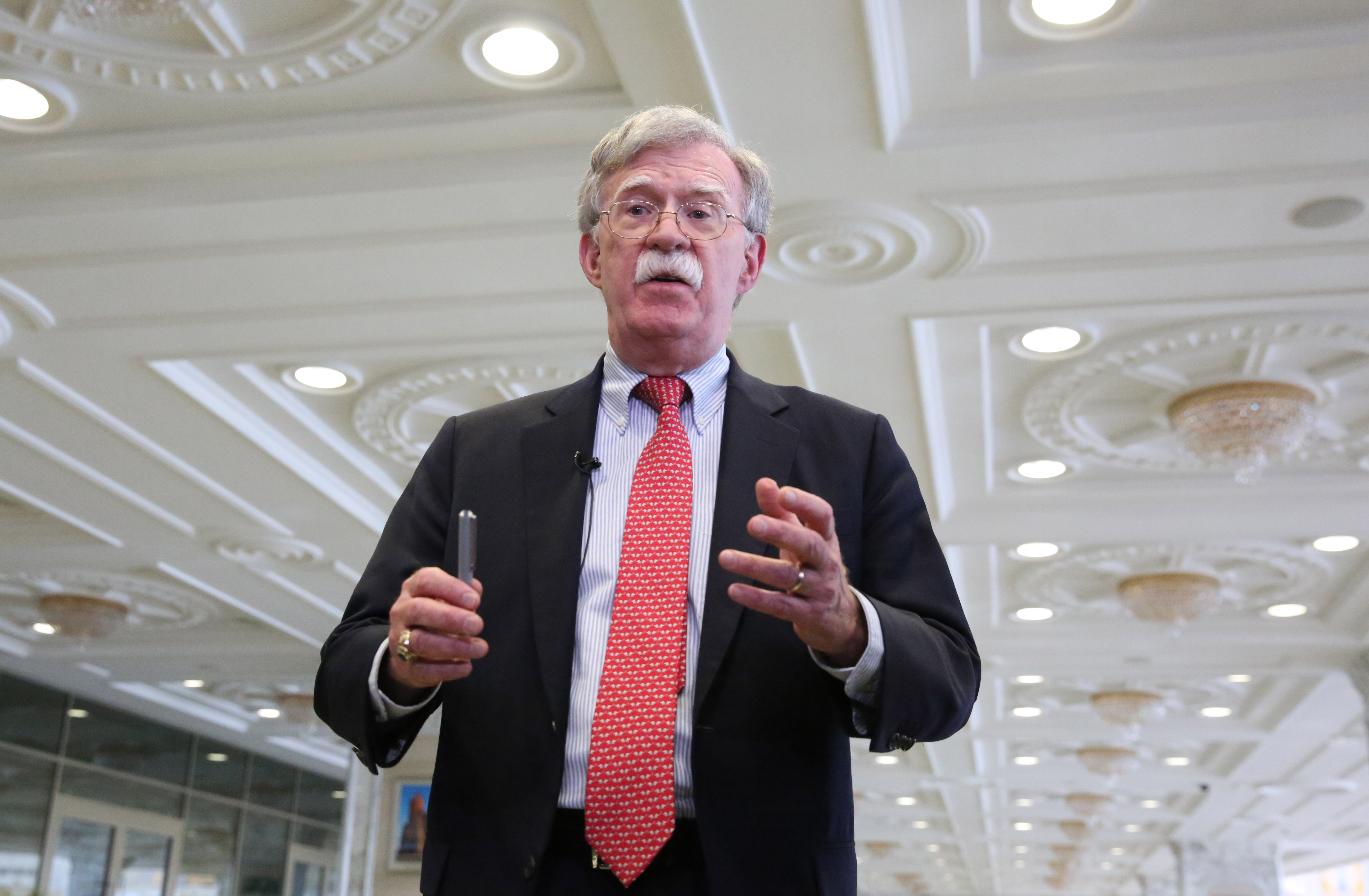 US National Security Advisor John Bolton visits Belarus