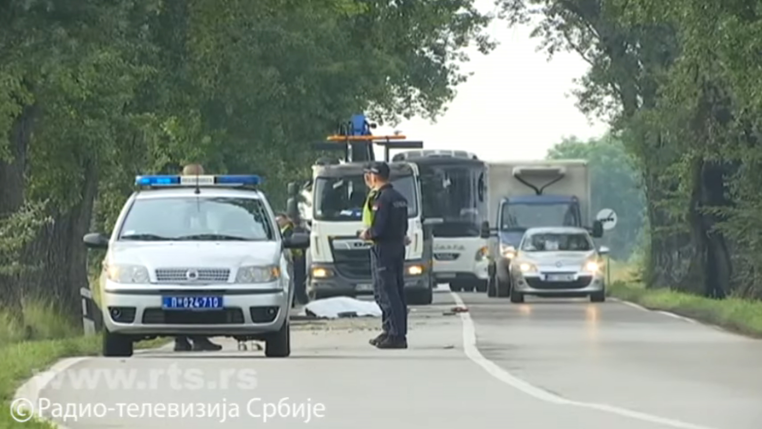 Saobracajna nesreca u Batajnici, Batajnica, Foto: Printscreen Rts