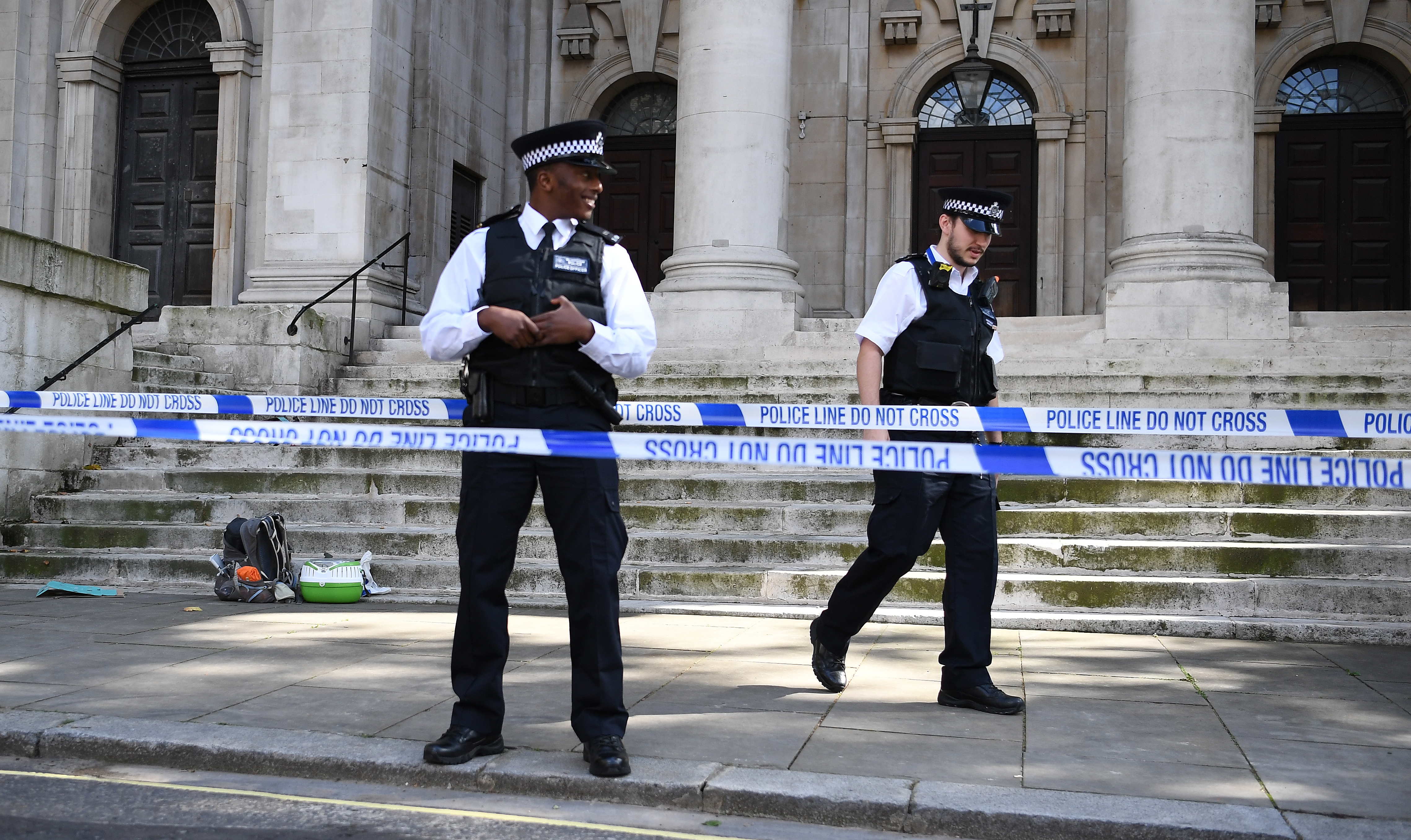 London policija, Stabbing incident in Marsham Street, London