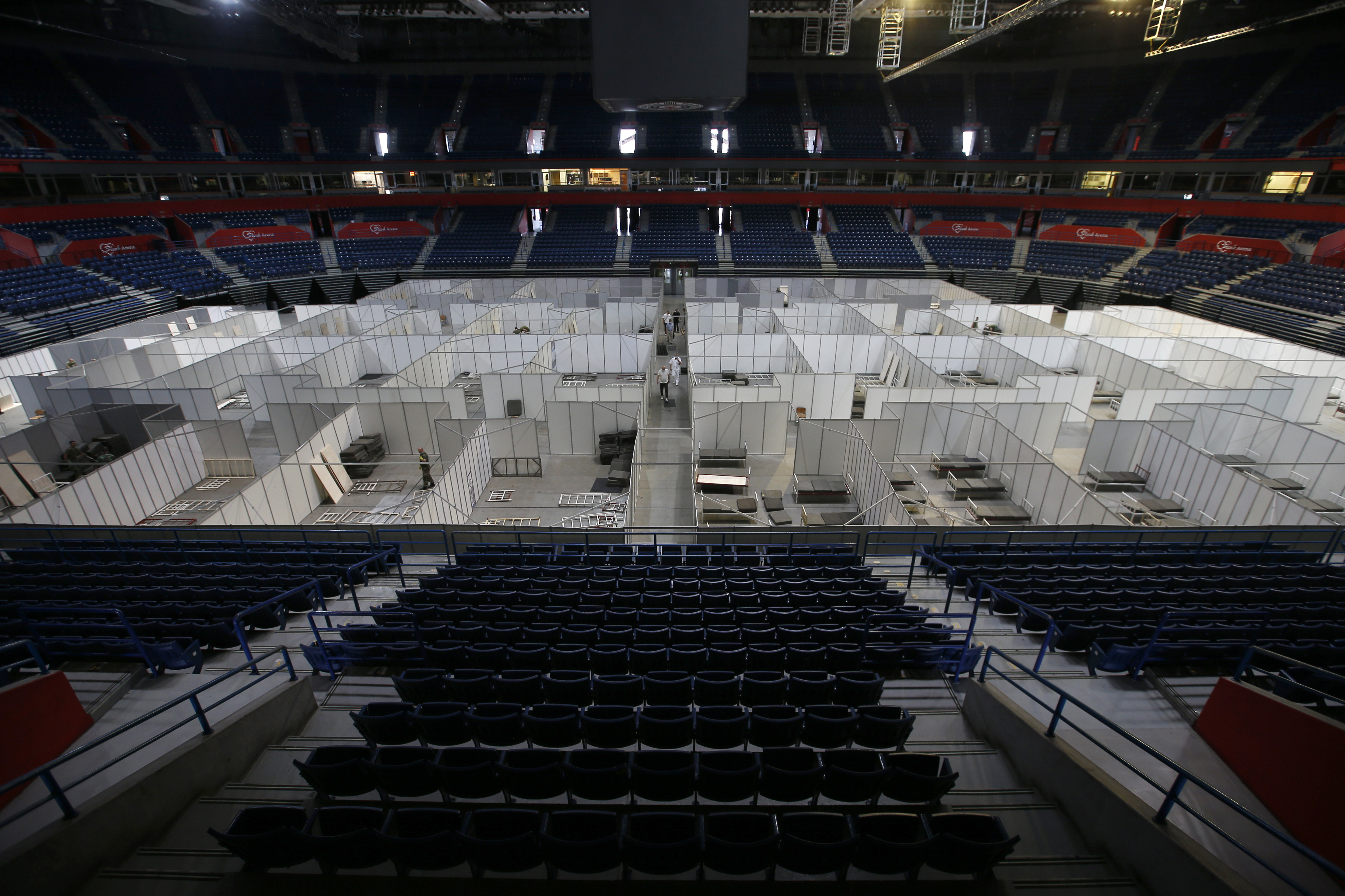 Arena, Koronavirus, Virus Outbreak Serbia