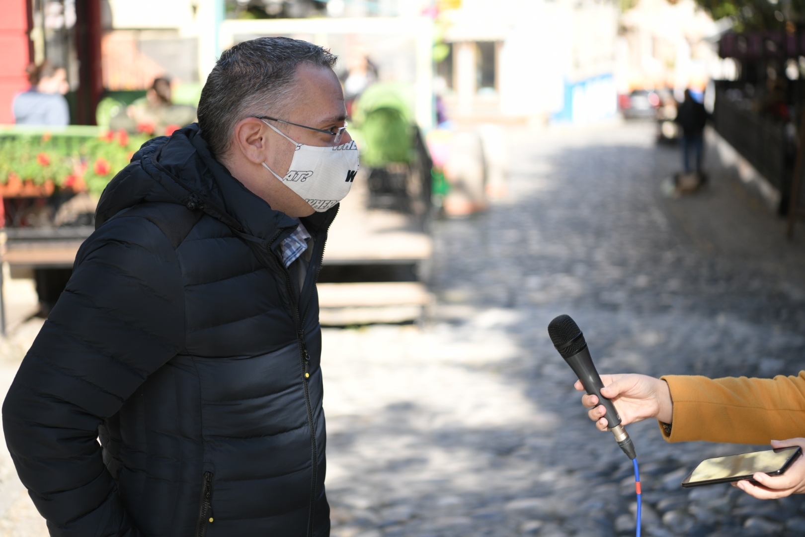 19.10.2020. Skadarska ulica, kaldrma, propala
