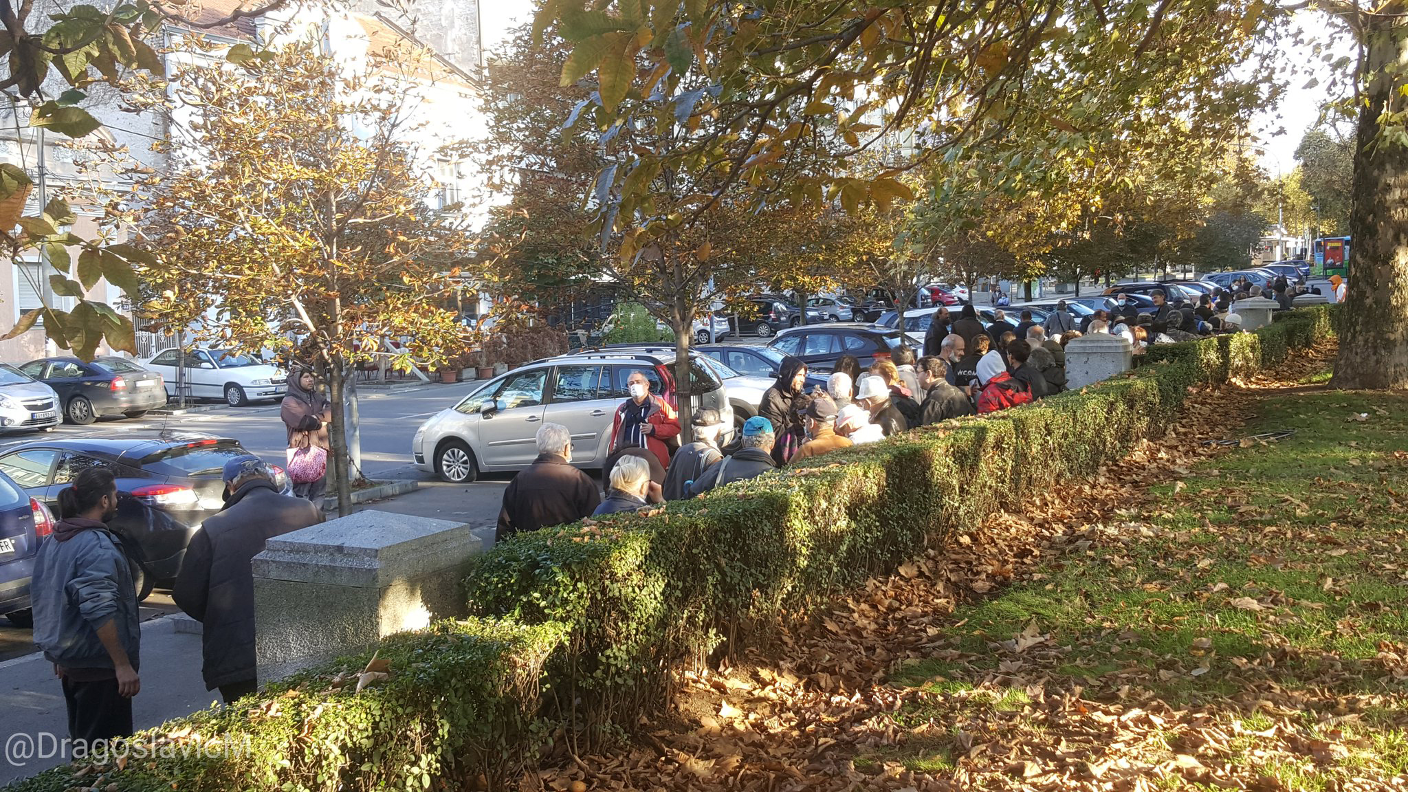 besplatni obrok, redovi gradjana