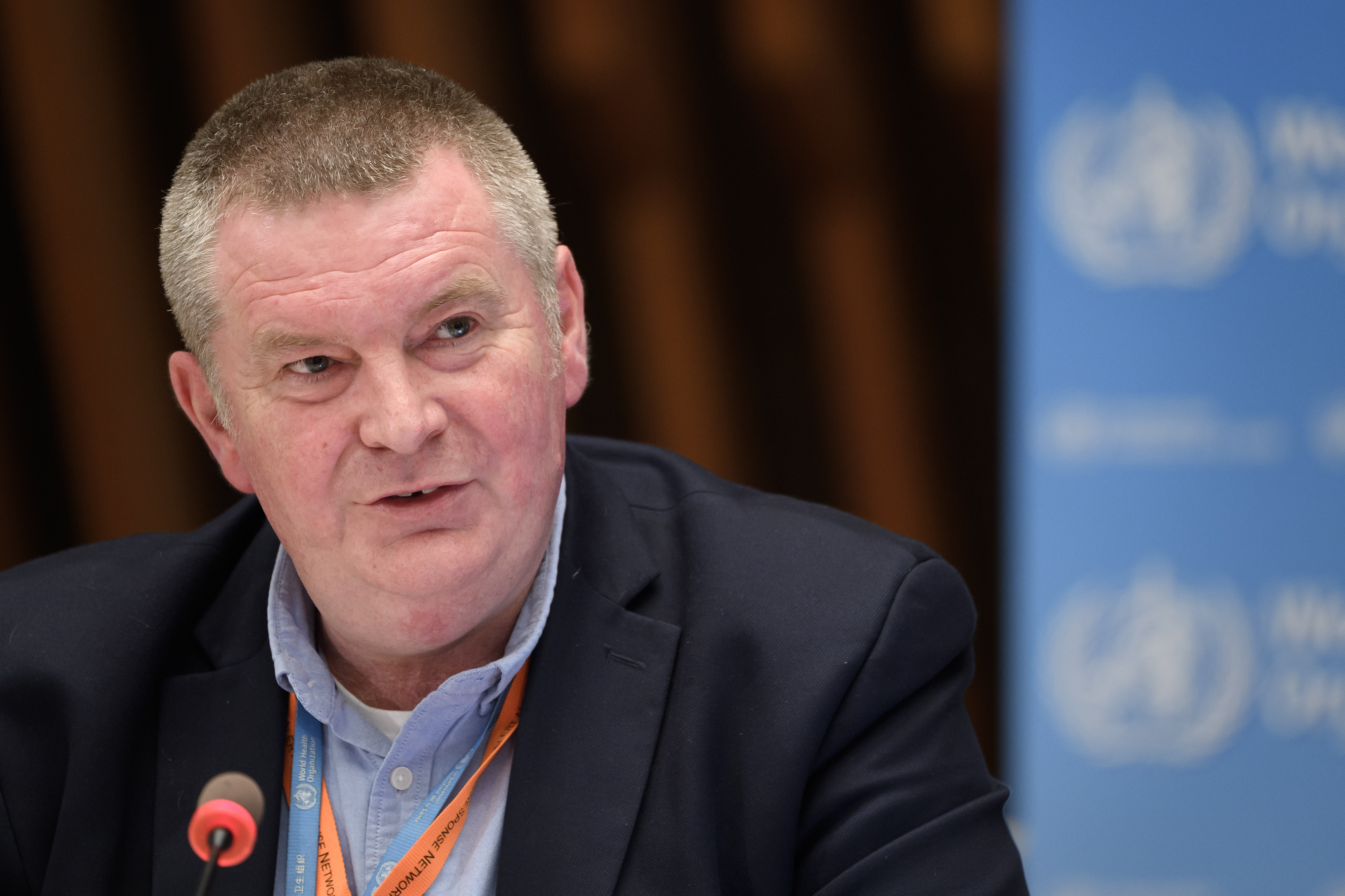 WHO press conference on coronavirus pandemic