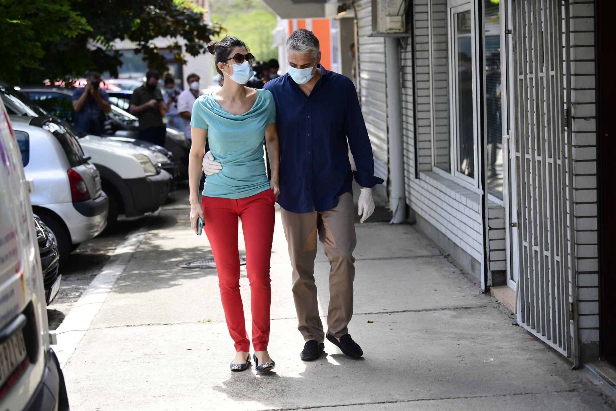 Beograd 20 jul 2020. Jelena Jovanovic Fizio centar incident Cedomir Ceda Jovanovic Foto:Goran Srdanov/Nova.rs
