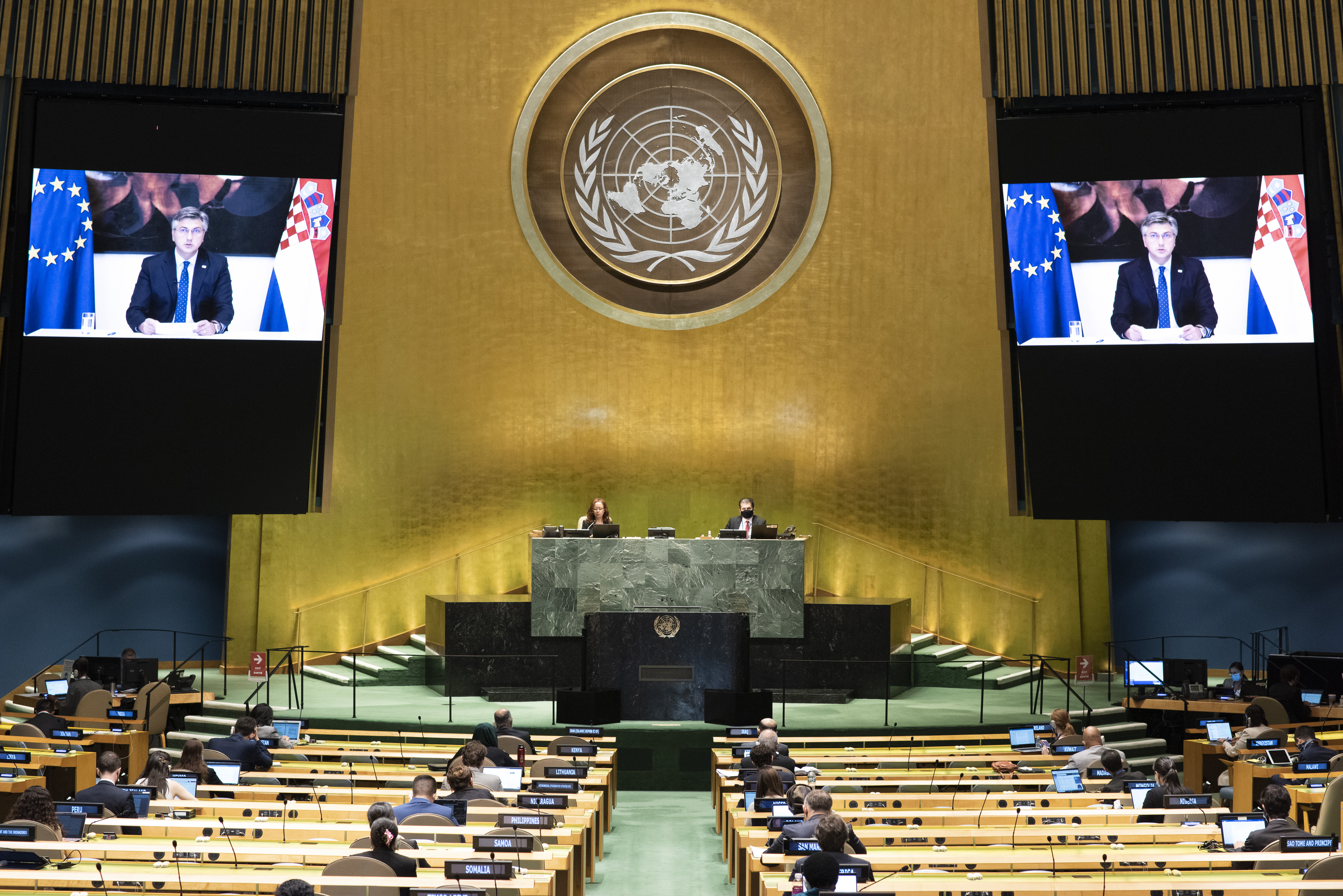 The 75th General Assembly of the United Nations