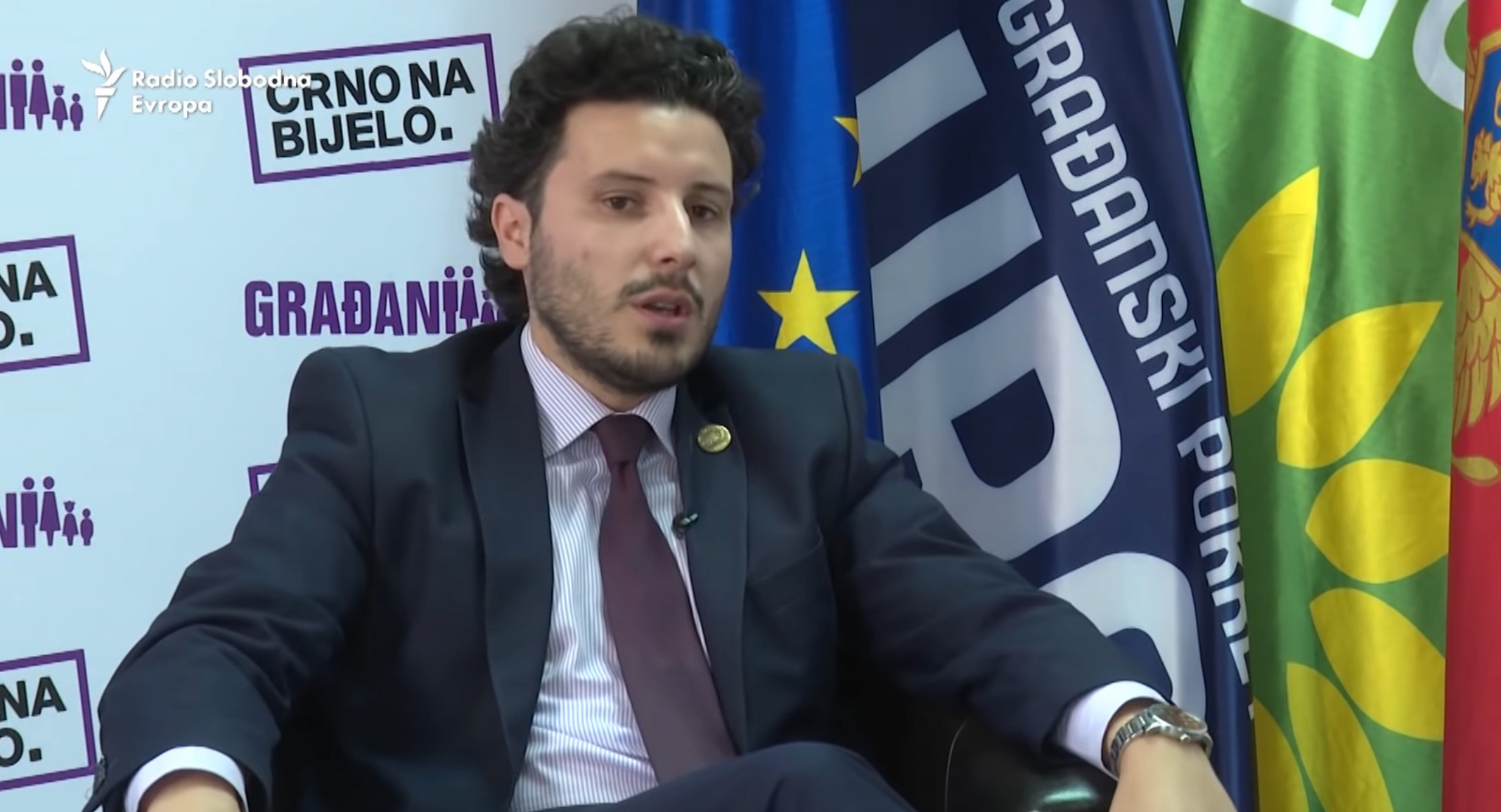 Dritan Abazović Foto: Printscreen/YouTube/Radio Slobodna Evropa