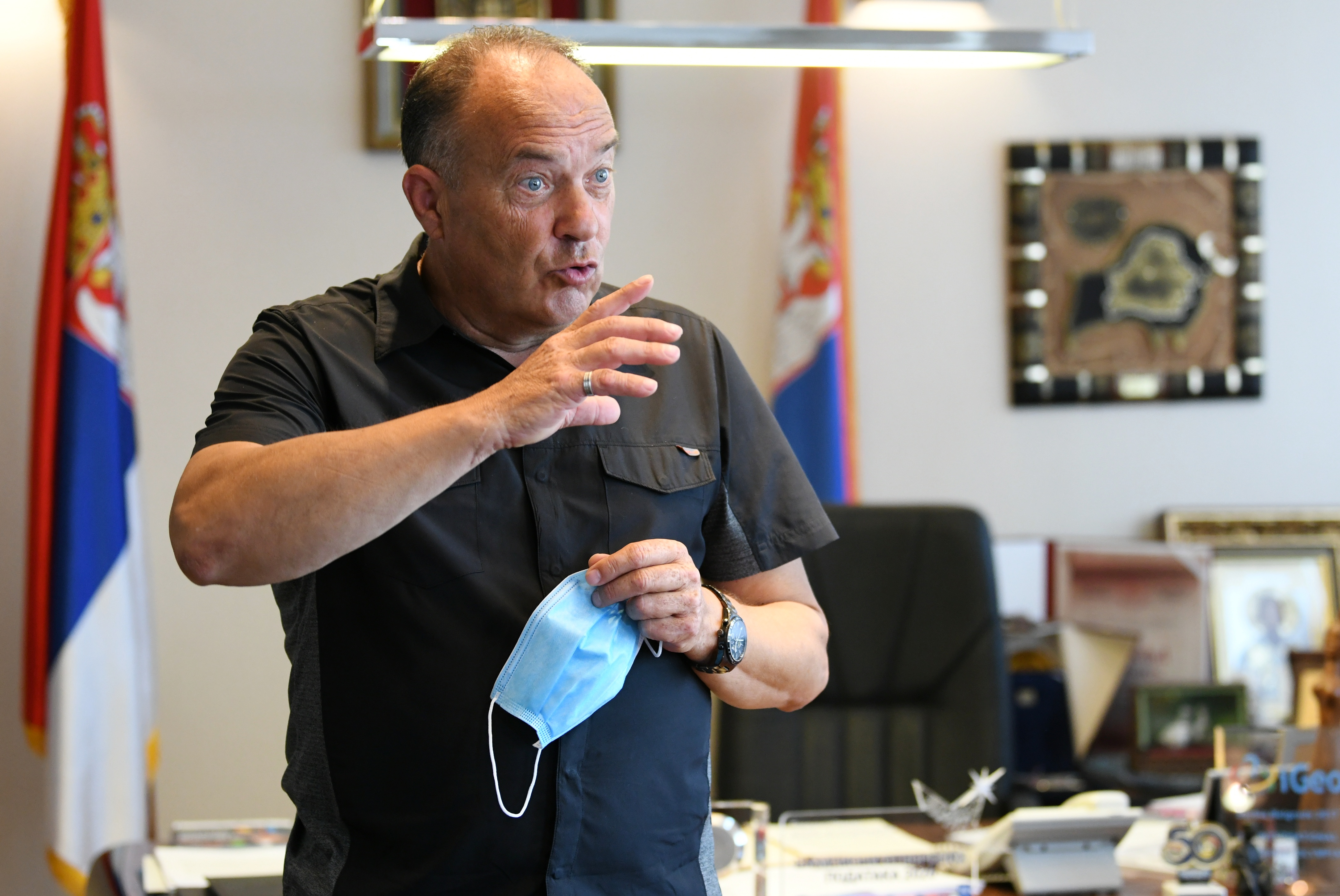 Beograd 31. jul 2020. Mladen Sarcevic ministar prosvete intervju Foto:Vesna Lalić/Nova.rs