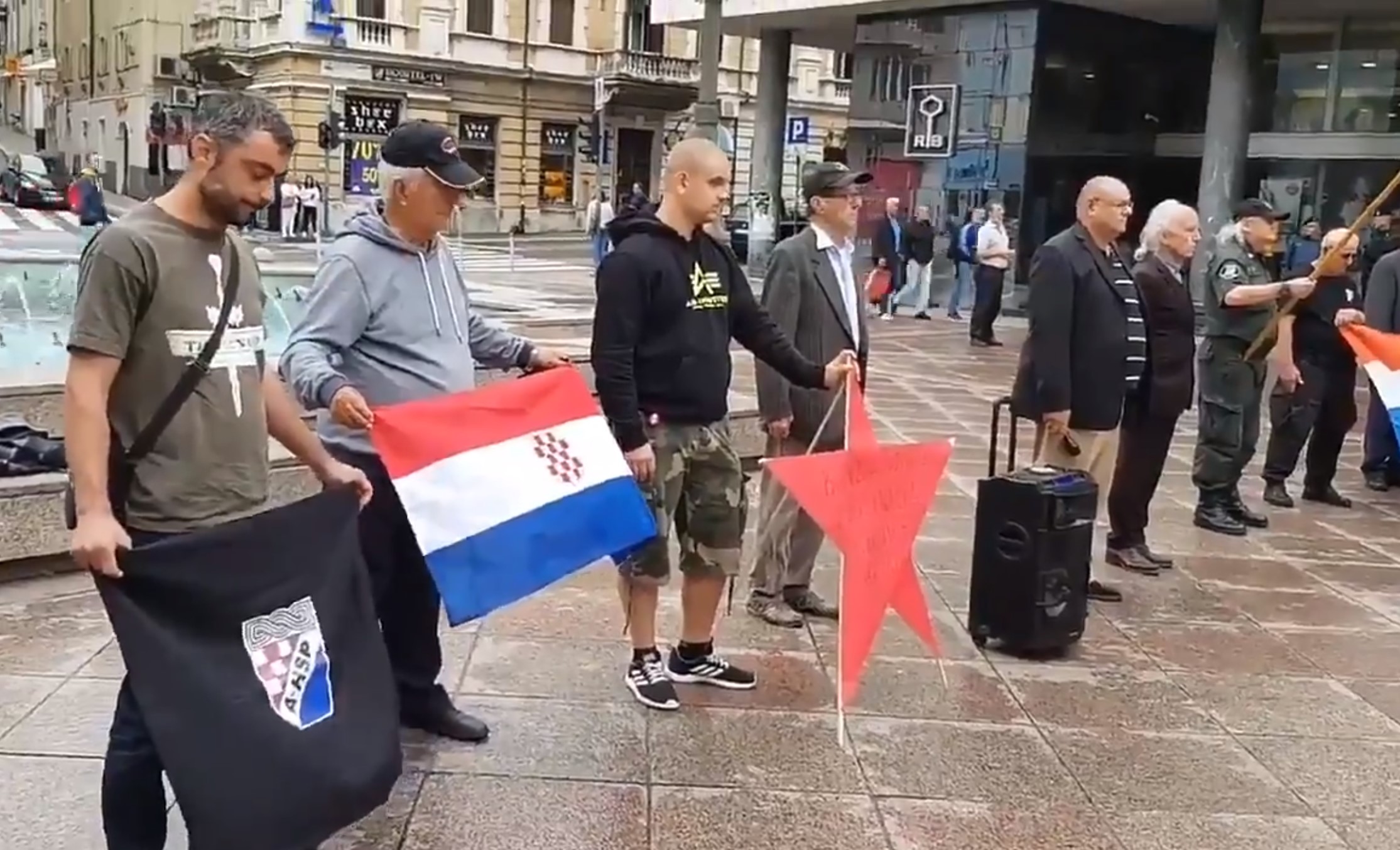 zvezda, petokraka, paljenje, rijeka