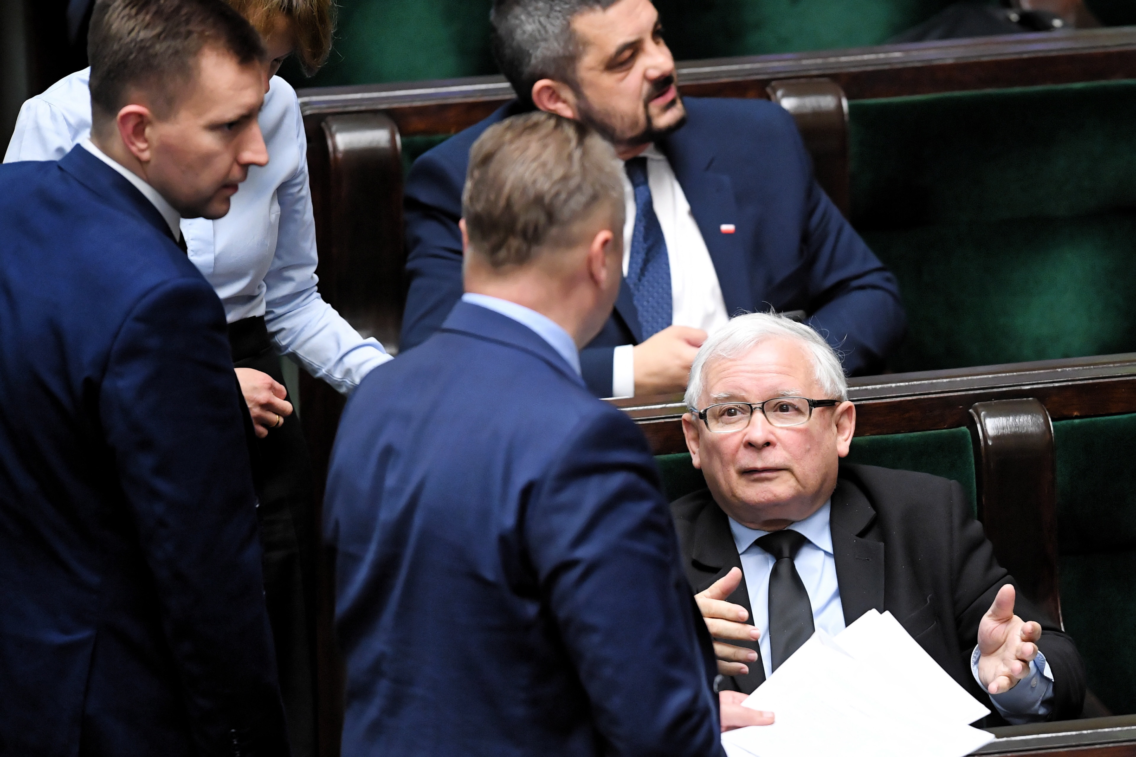 Parliamentary debate in Sejm