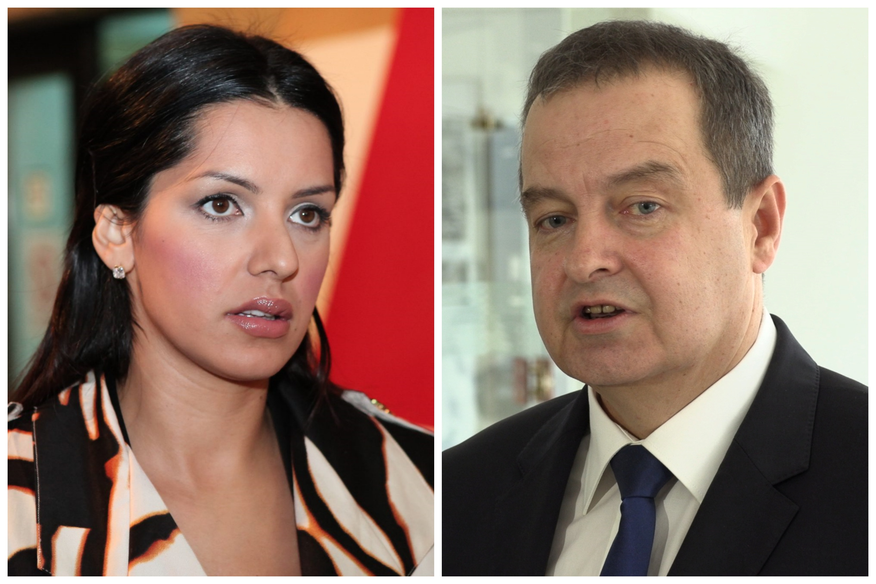 Tanja Savić, Ivica Dačić, kombo Foto: Arhiva