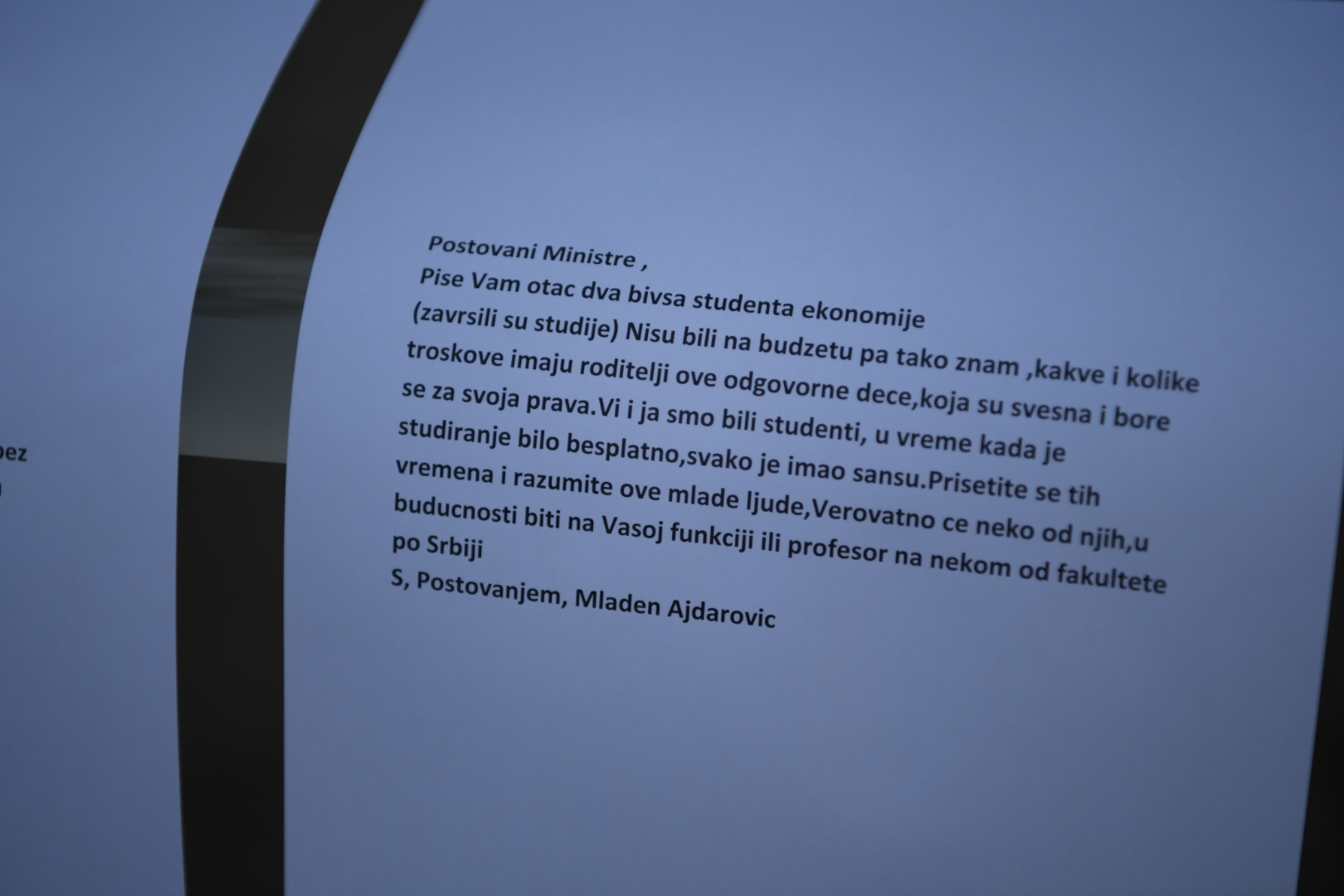 Beograd, 22.10.2020. Nemanjina, Protest studenata, studenti, studentski protest Foto: Dragan Mujan/Nova.rs