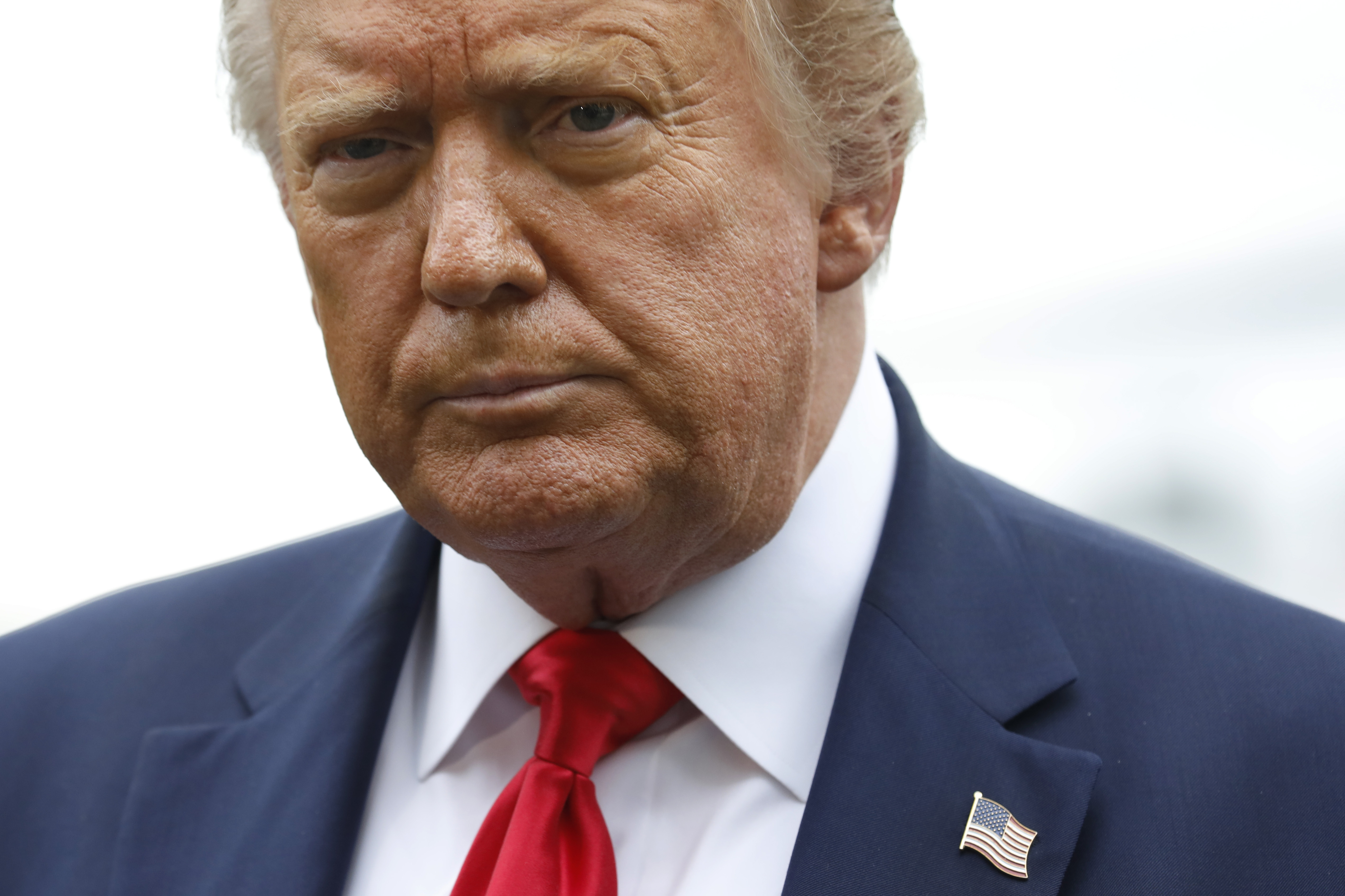 US President Trump departs White House for Tampa