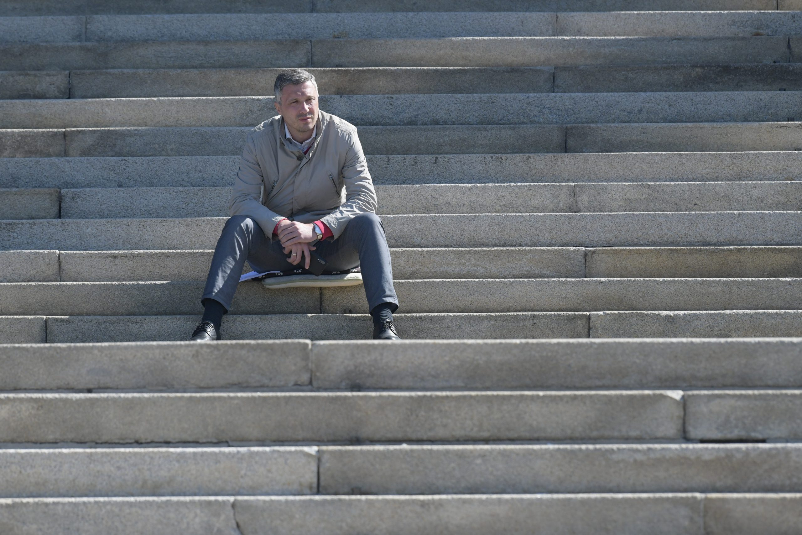 Beograd 13.05.2020. Boško Obradović, Dan četvrti, Skupština Srbije, štrajk glađu  Foto: Goran Srdanov/Nova.rs