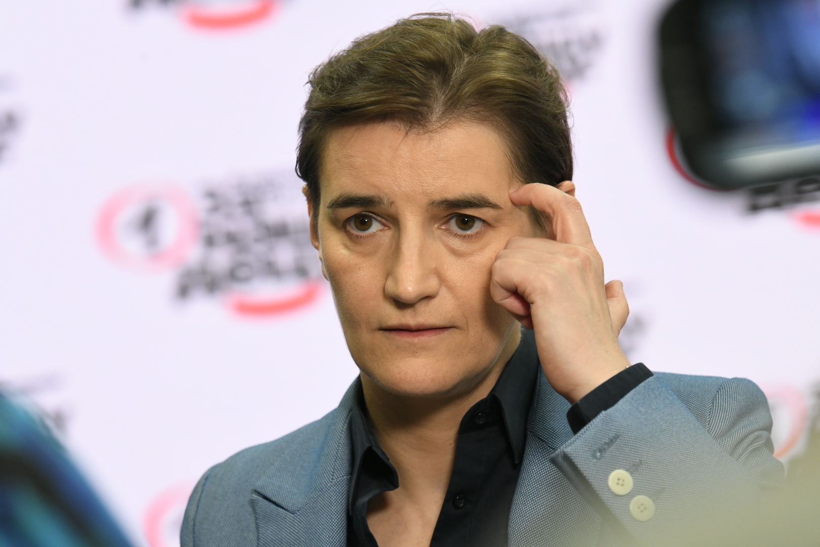 Beograd 21.06.2020 Izbori2020 Ana Brnabic, stab SNS, izborna noc, Foto: Vesna Lalić/Nova.rs