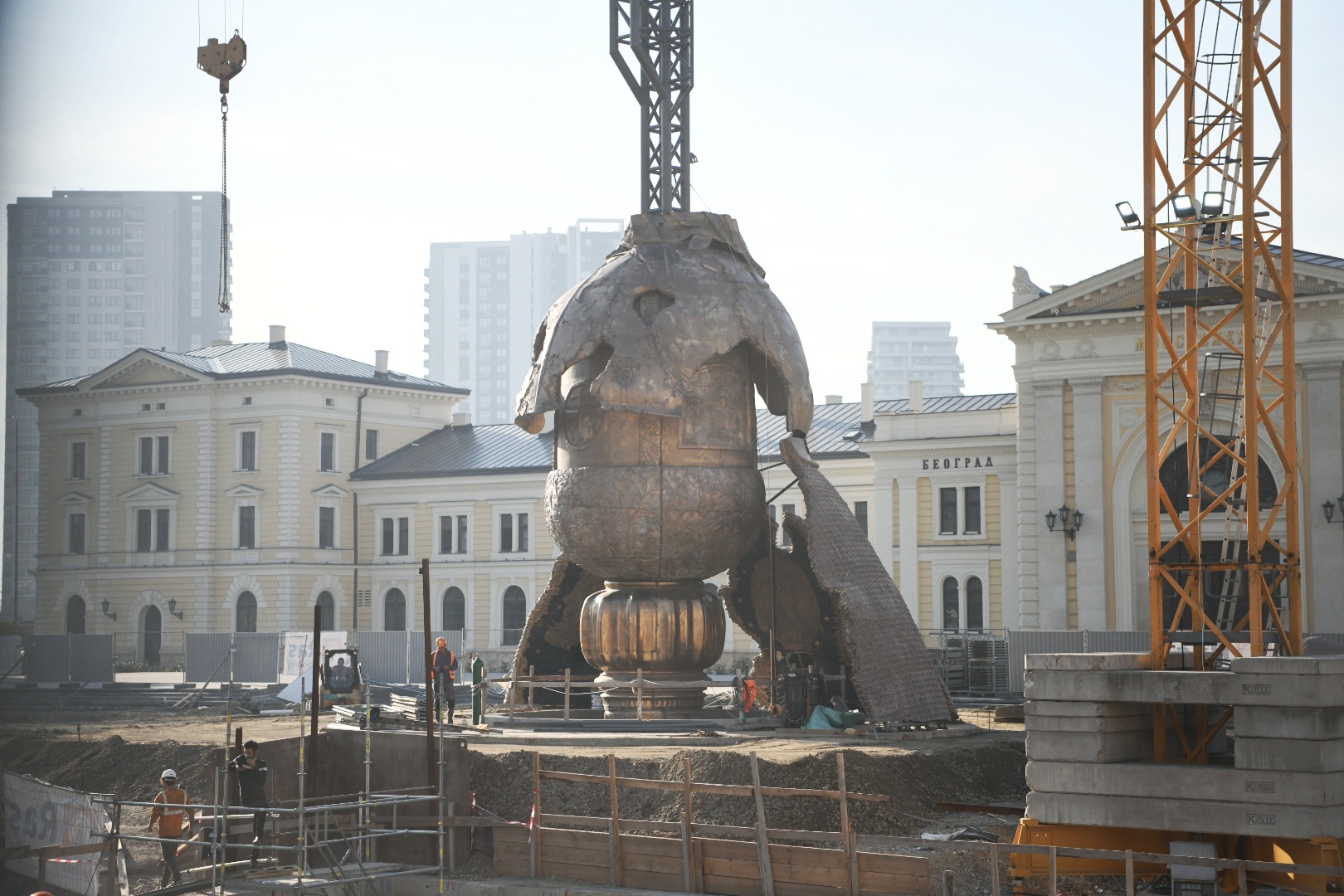 Beograd, 23.10.2020. Spomenik Stefan Nemanja Foto: Vesna Lalić/Nova.rs