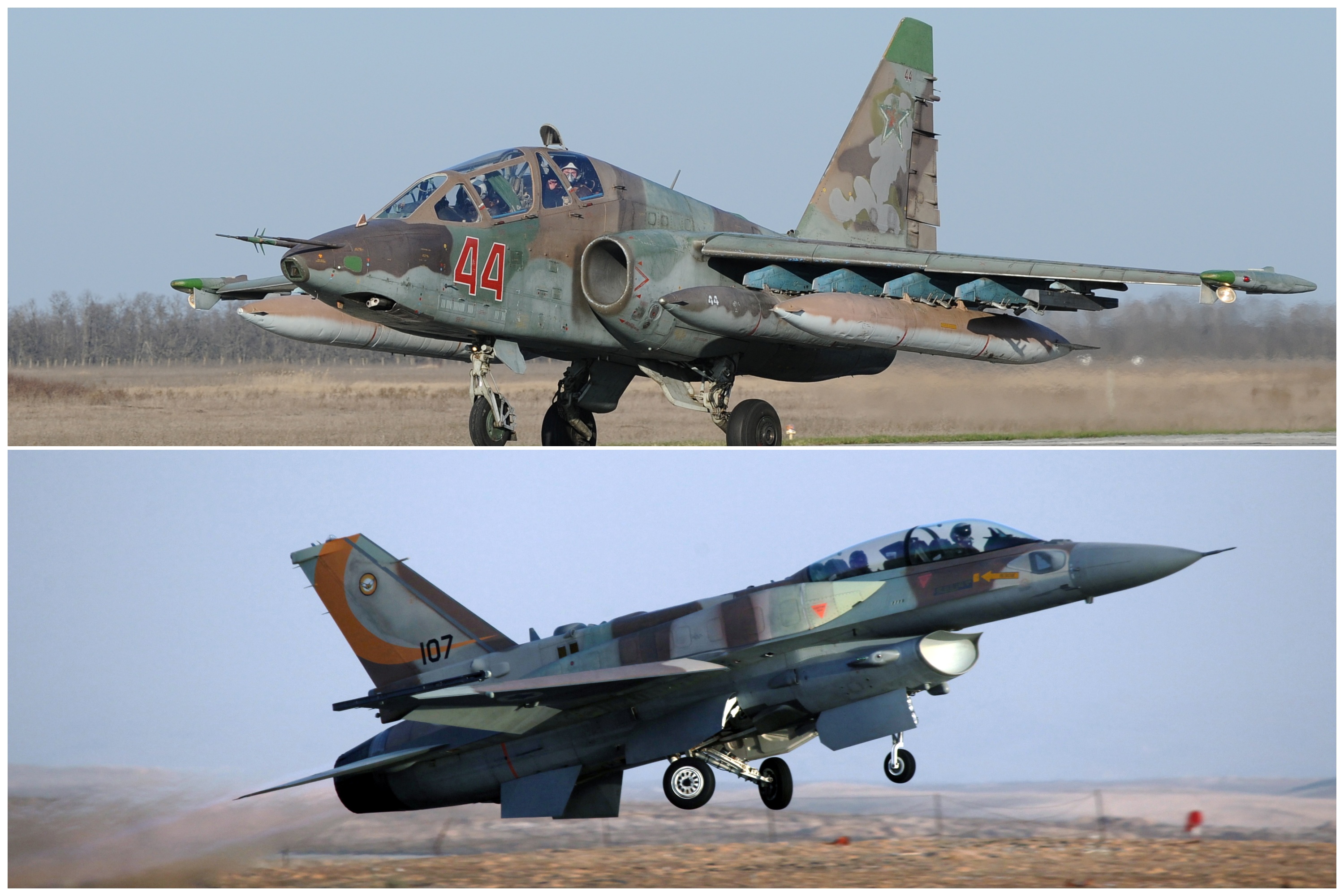 Sukhoi Su-25 F16