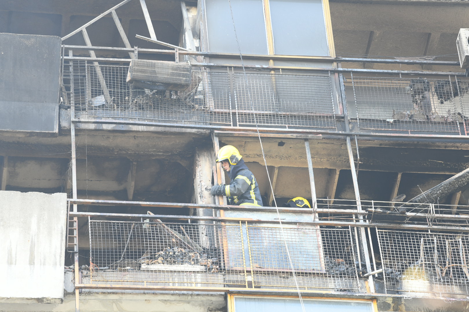 pozar, novi beograd, zgrada mercedes, sestoro mrtvih, 6 mrtvih, vatrogasci, Foto: Vesna Lalić/Nova.rs