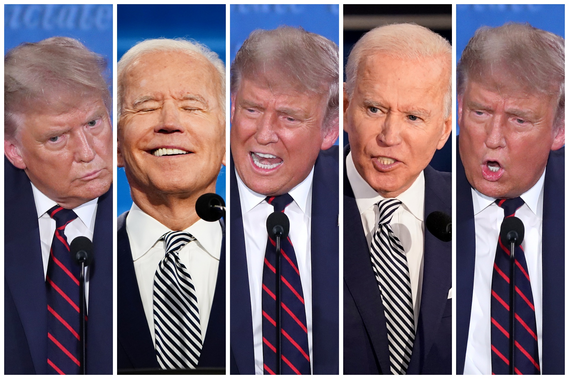 Džo Bajden, Donald Tramp