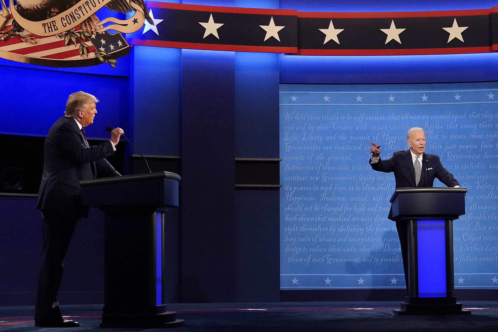 Donald Trump,Joe Biden