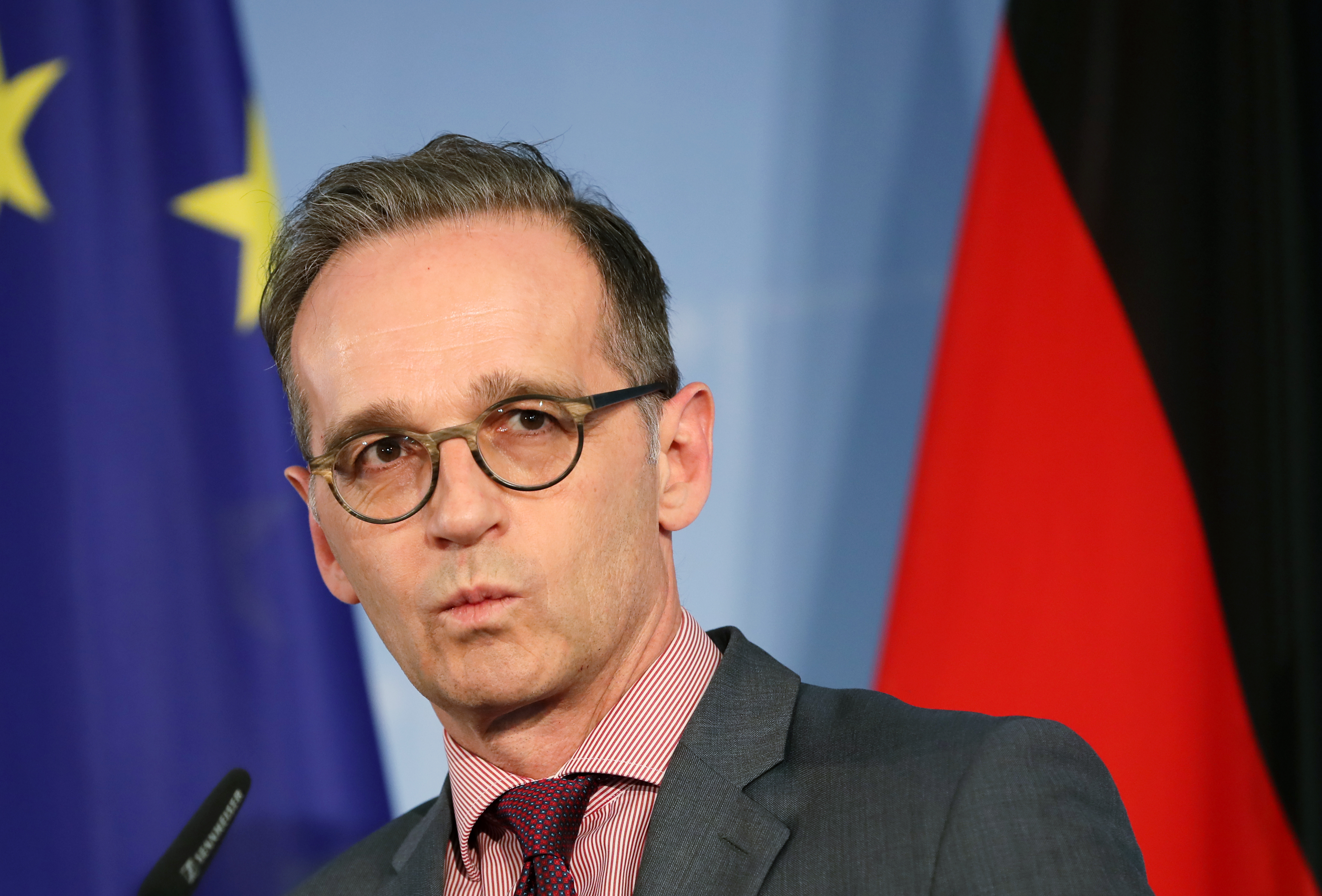 German FM Maas in quarantine