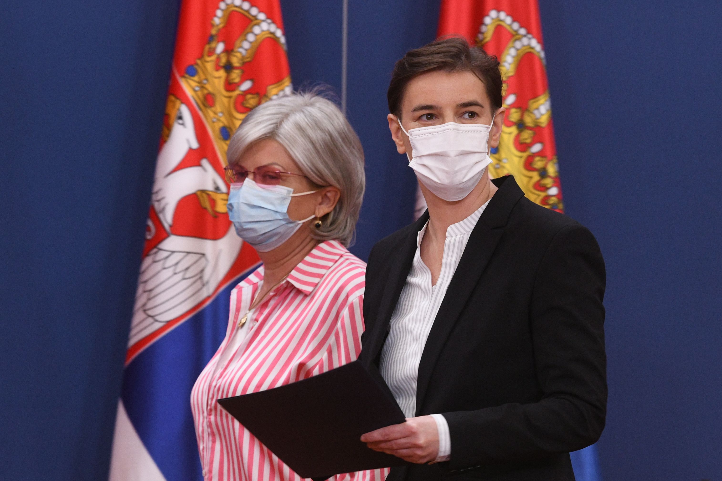 Beograd, 05.08.2020. Krizni štab, koronavirus, Edita Stokić, Ana Brnabić Foto: Filip Krainčanić/Nova.rs