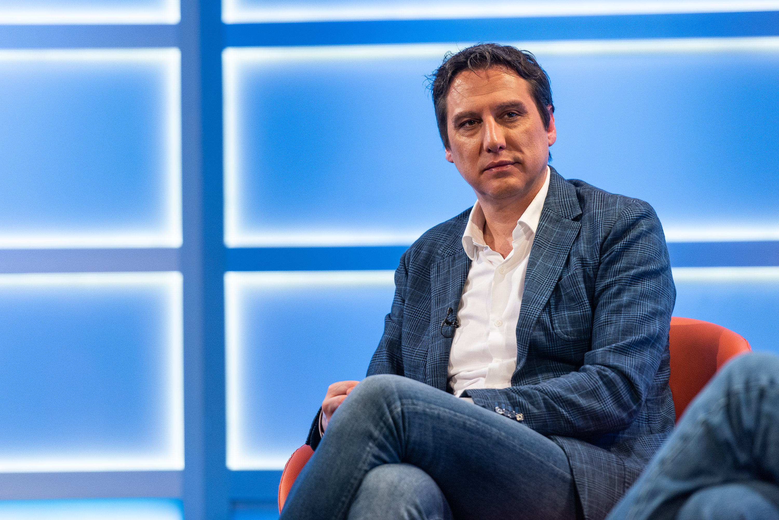 Beograd, 12.04.2020. Utisak nedelje, Veljko Lalic, glavni i odgovorni urednik magazina Nedeljnik,  Foto: Ivan Dinić/Nova S