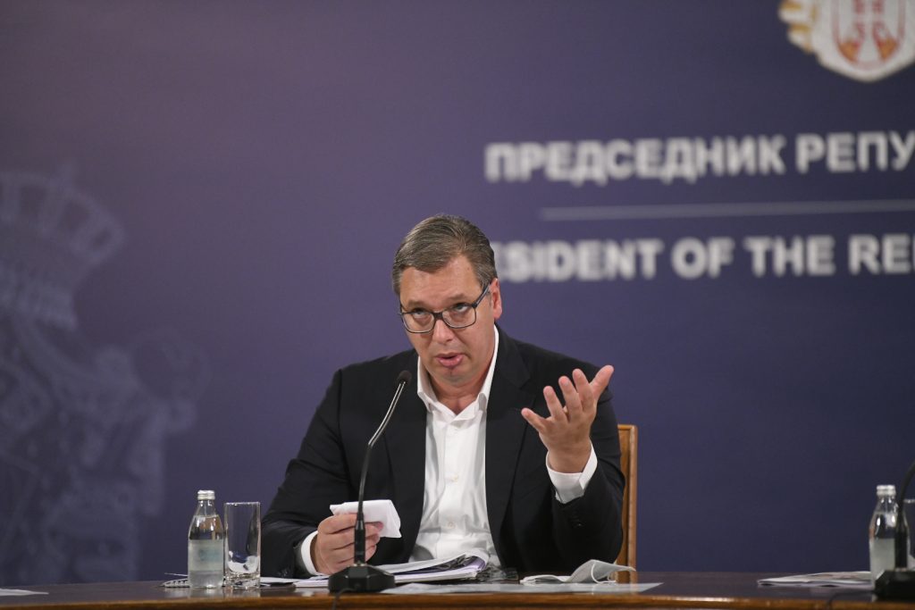 Beograd 07.08.2020. Aleksandar Vučić. Obraćanje predsednika Aleksandra Vučića u Skupštini grada Foto: Nemanja Jovanović/Nova.rs