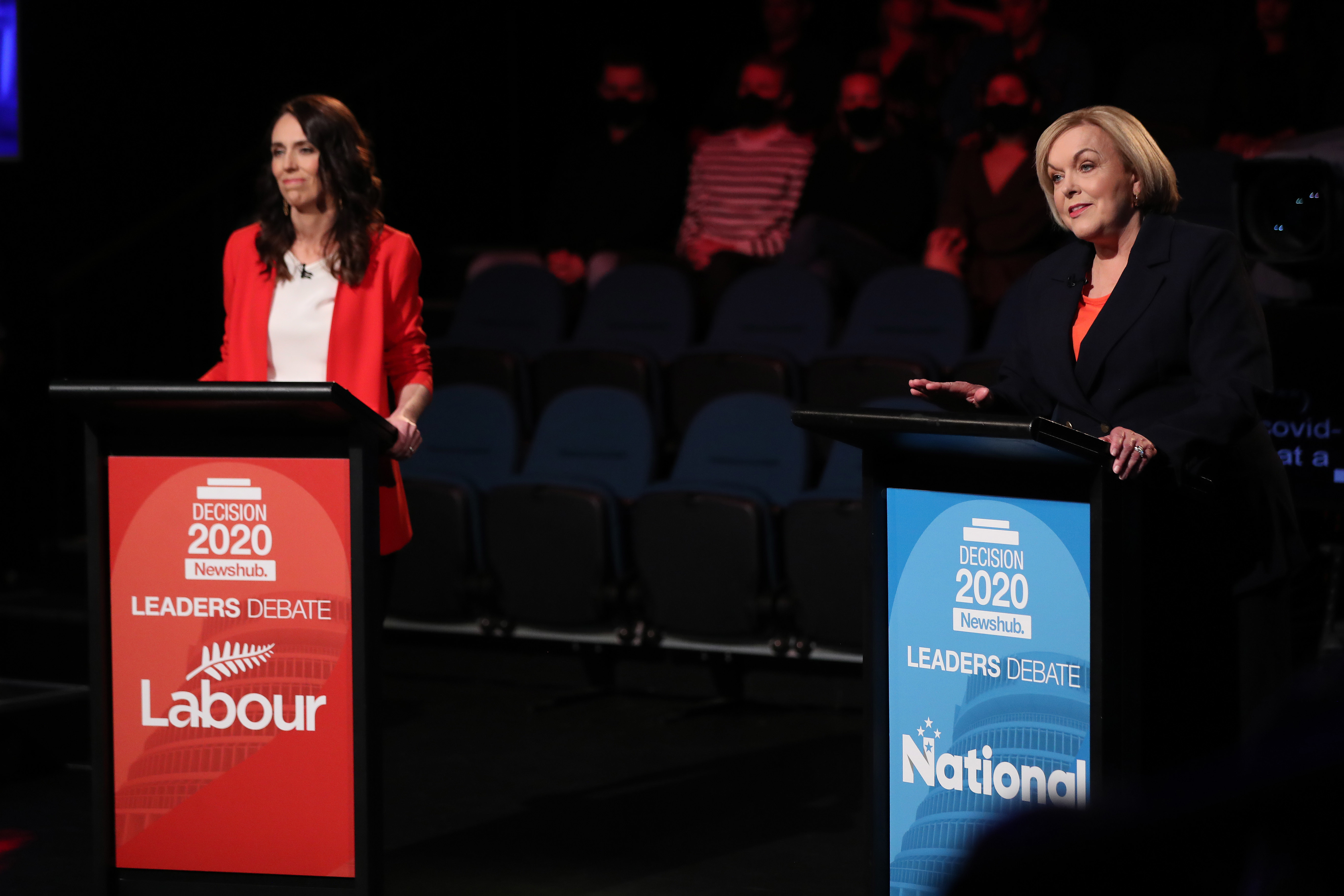 Leaders Debate for the 2020 general election held in Auckland