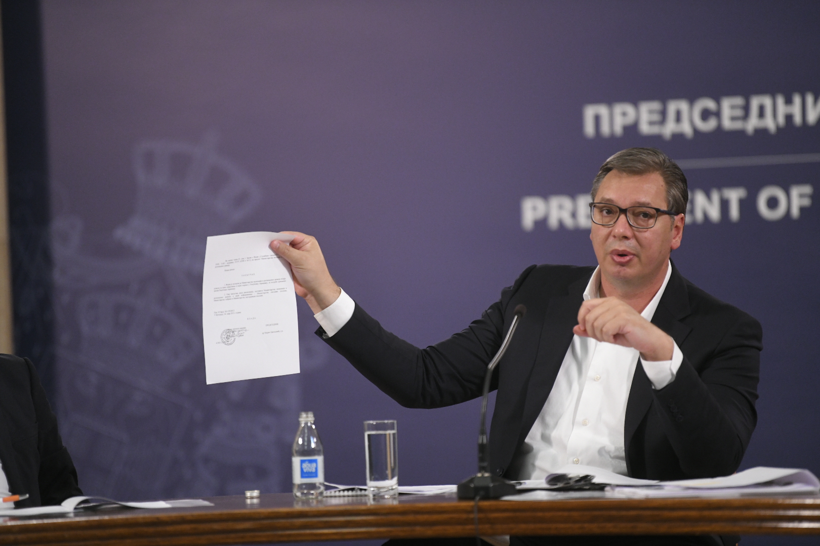 Beograd 07.08.2020. Aleksandar Vučić. Obraćanje predsednika Aleksandra Vučića u Skupštini grada Foto: Nemanja Jovanović/Nova.rs