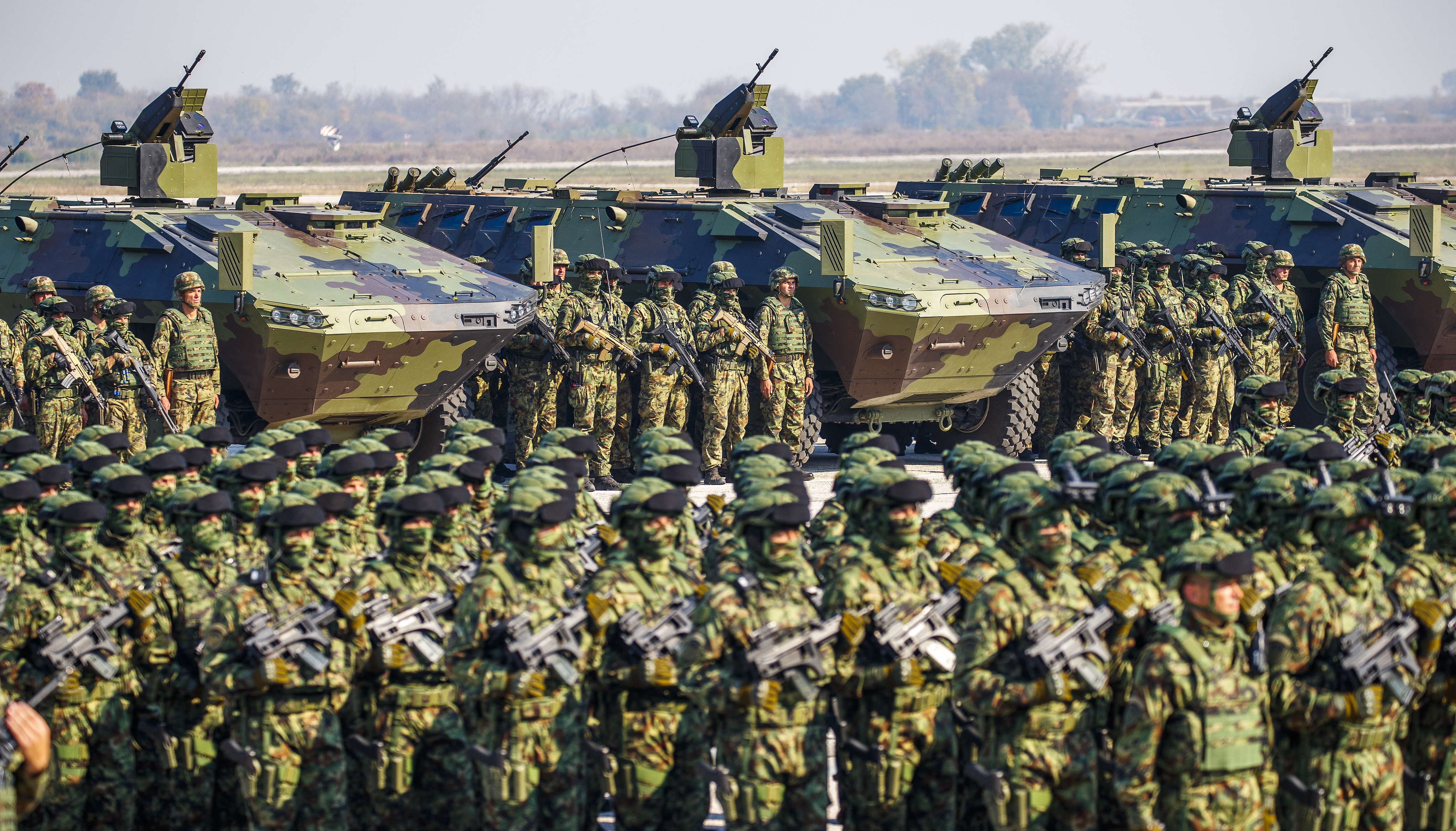 Vojna policija Vojska Srbije Foto:EPA-EFE/SRĐAN SUKI